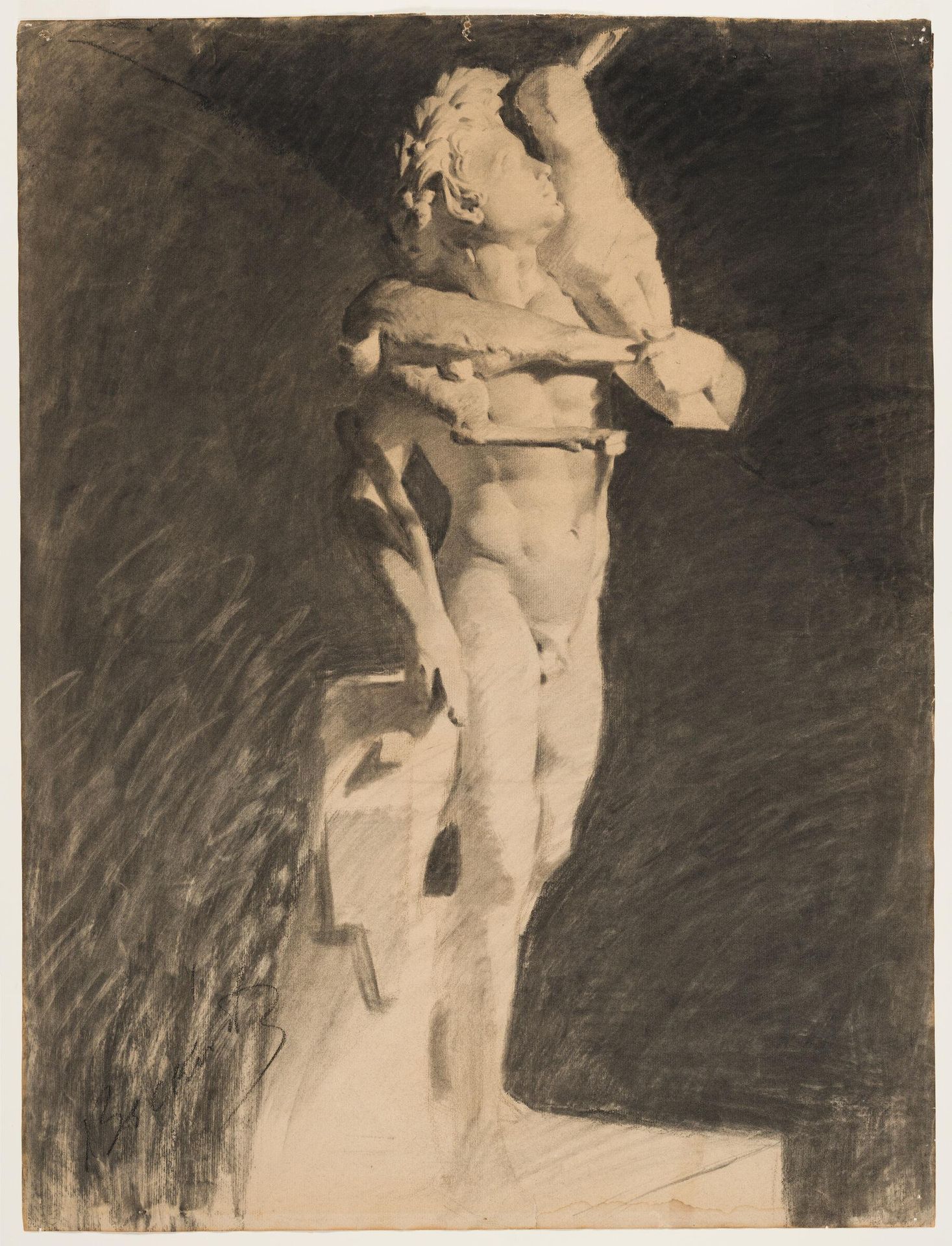 Faun with Kid, after the Antique by James Carroll Beckwith