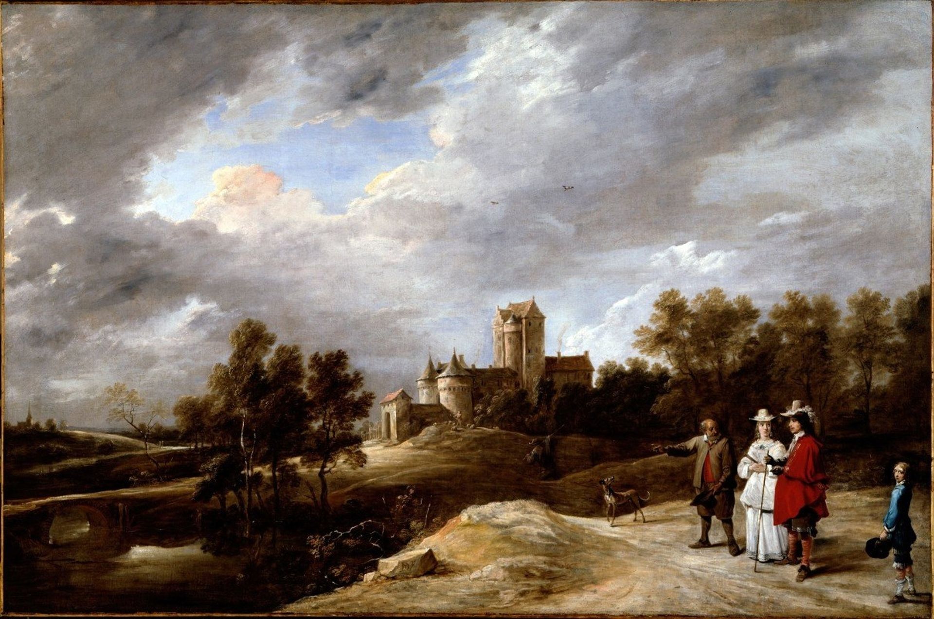 A Castle and its Proprietors by David Teniers The Younger