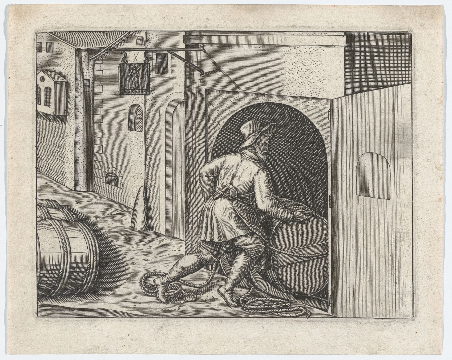 Enigmes Joyeuses pour les Bons Esprits, Plate 4 by Jan van Haelbeeck