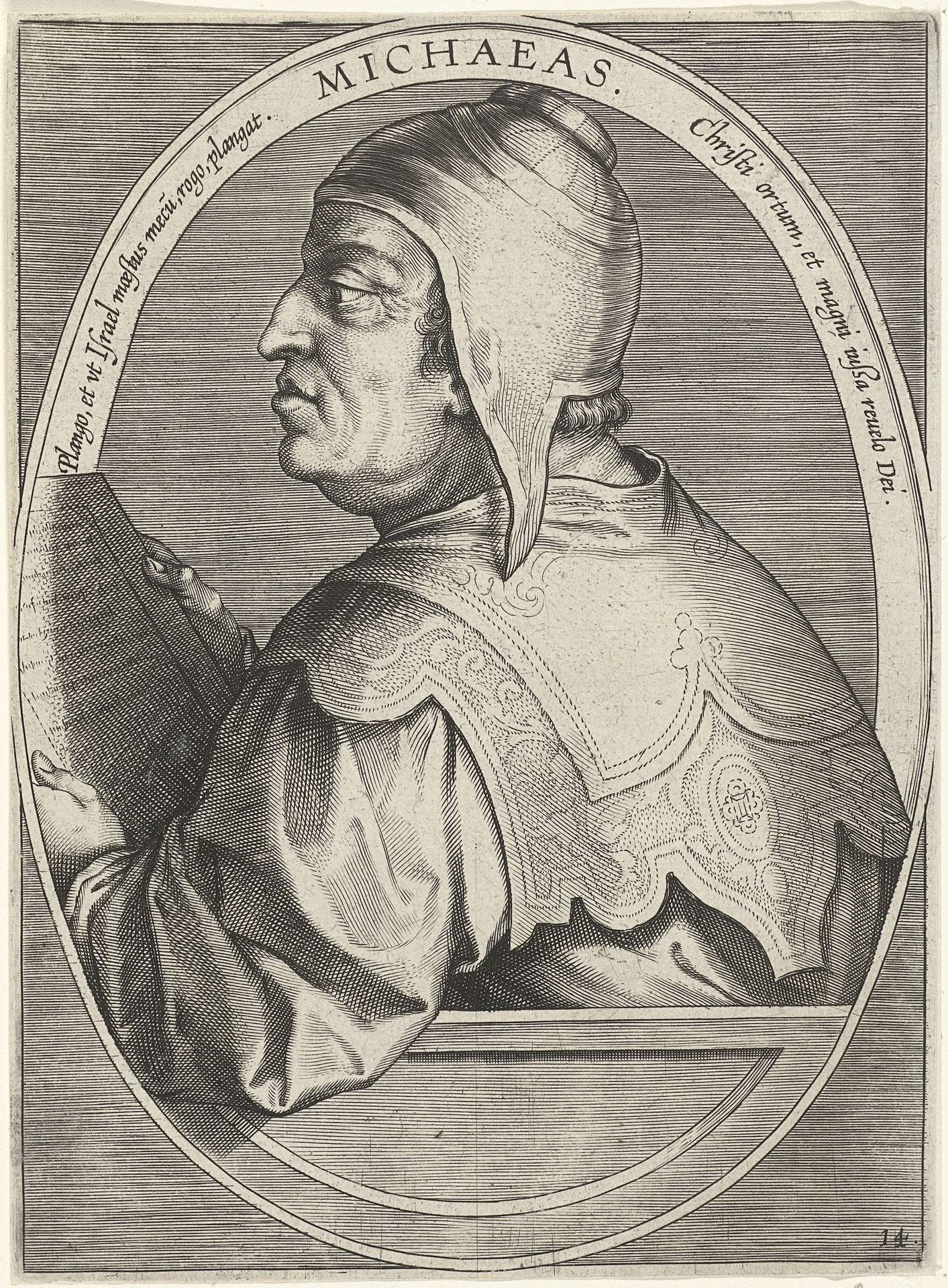 Micha by Cornelis Galle I