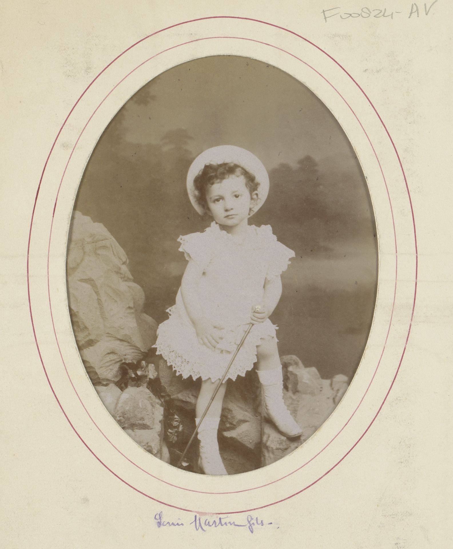 Portret van Louis Martin fils by Louis Martin