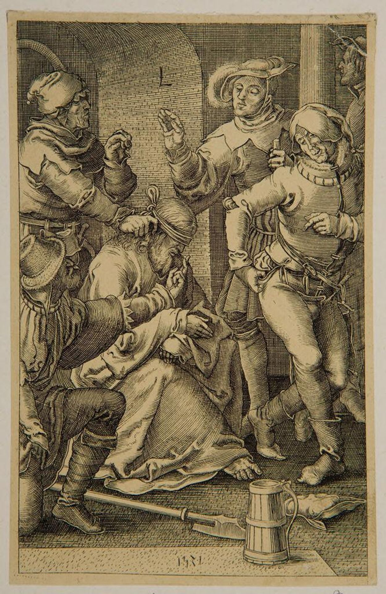 Christ Mocked by Anonymous