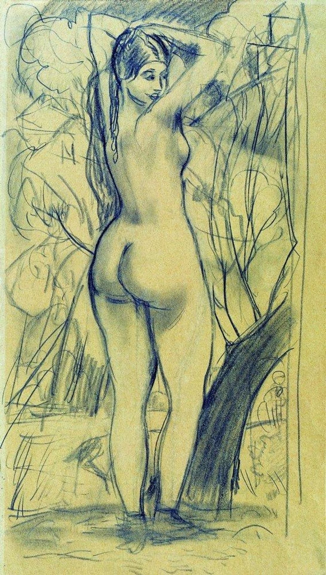 Venus by Boris Kustodiev
