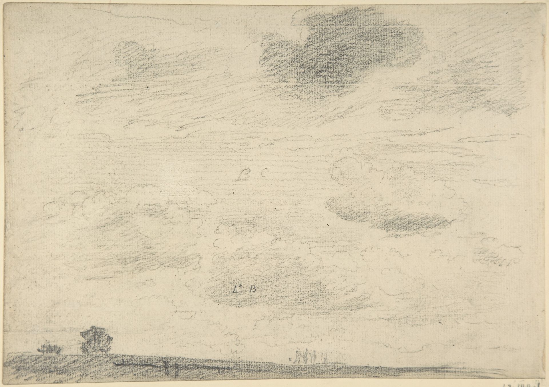 Cloud Study at Hampstead Heath by John Constable