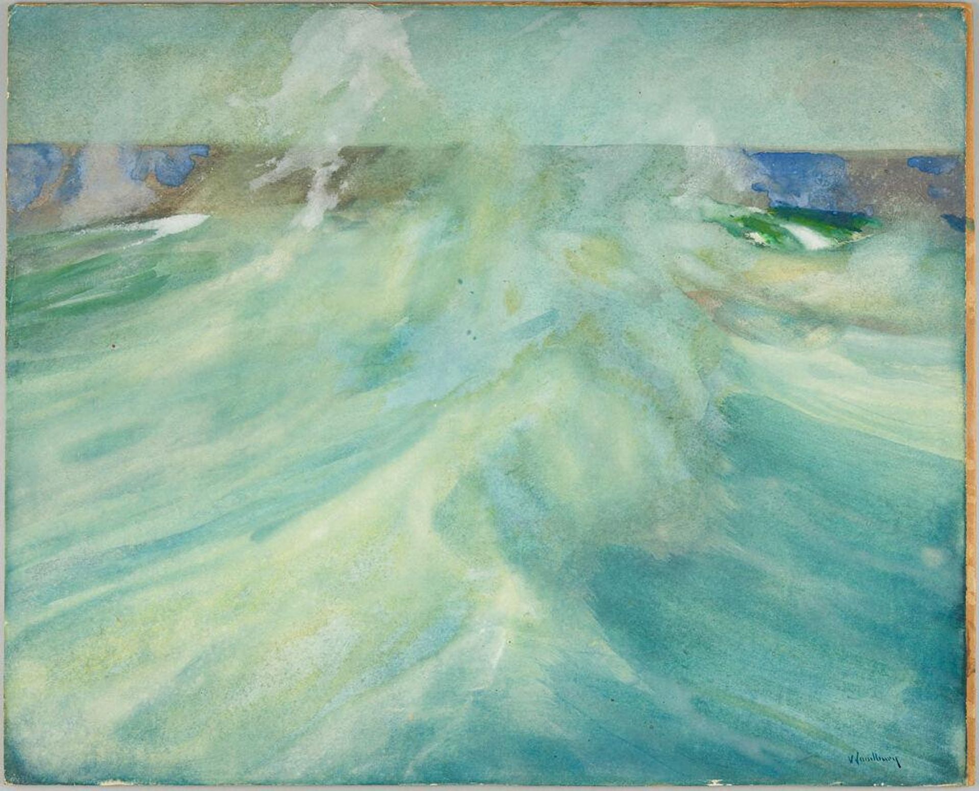 Breaking Wave by Charles Herbert