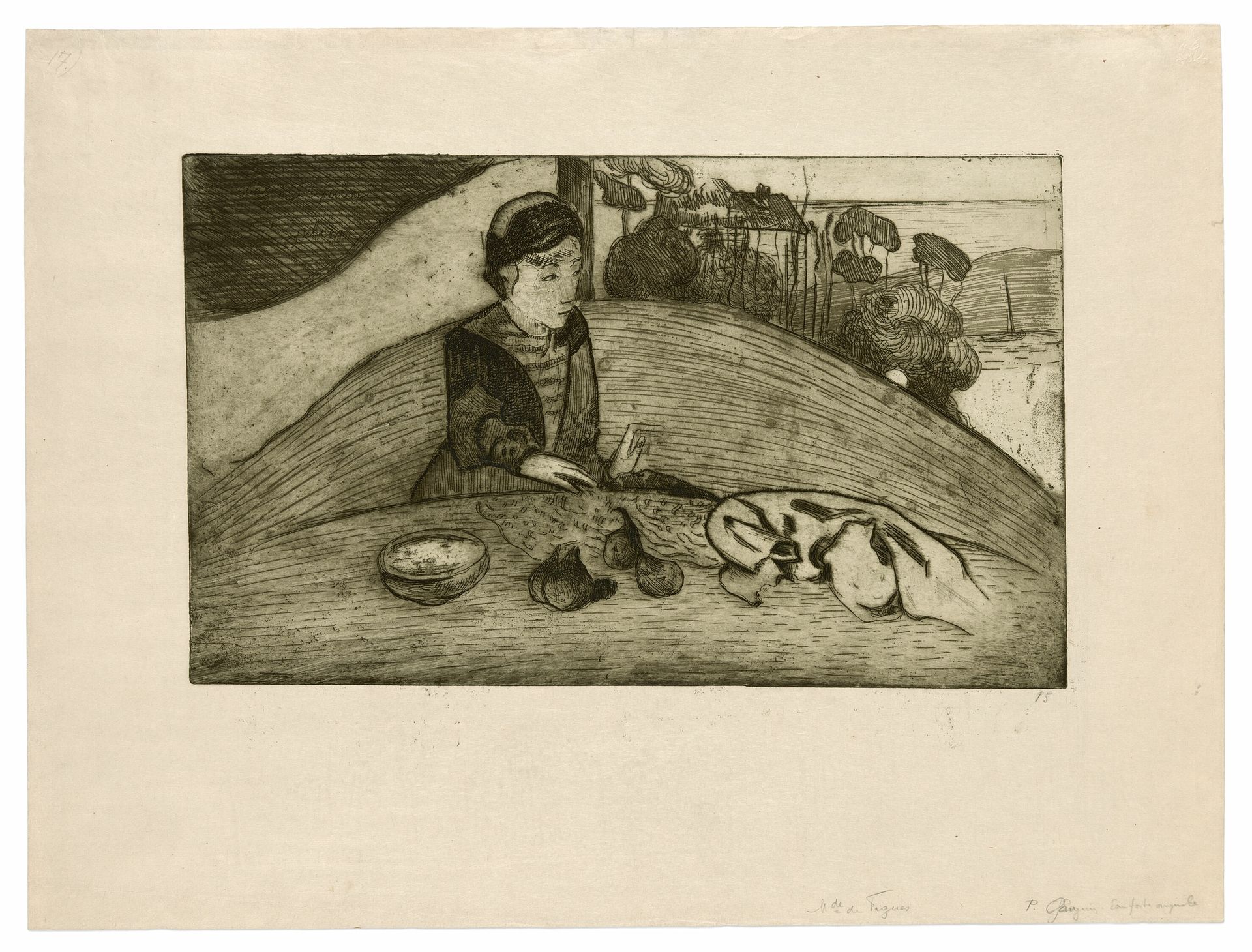 The Woman with Figs by Paul Gauguin