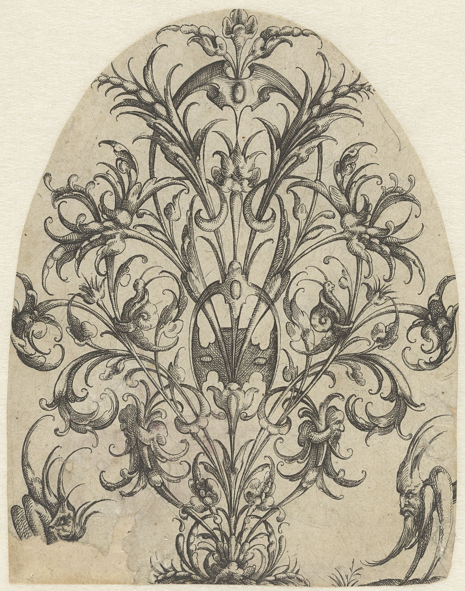 Edelsmidboeket met ranken by Wendel (II) Dietterlin