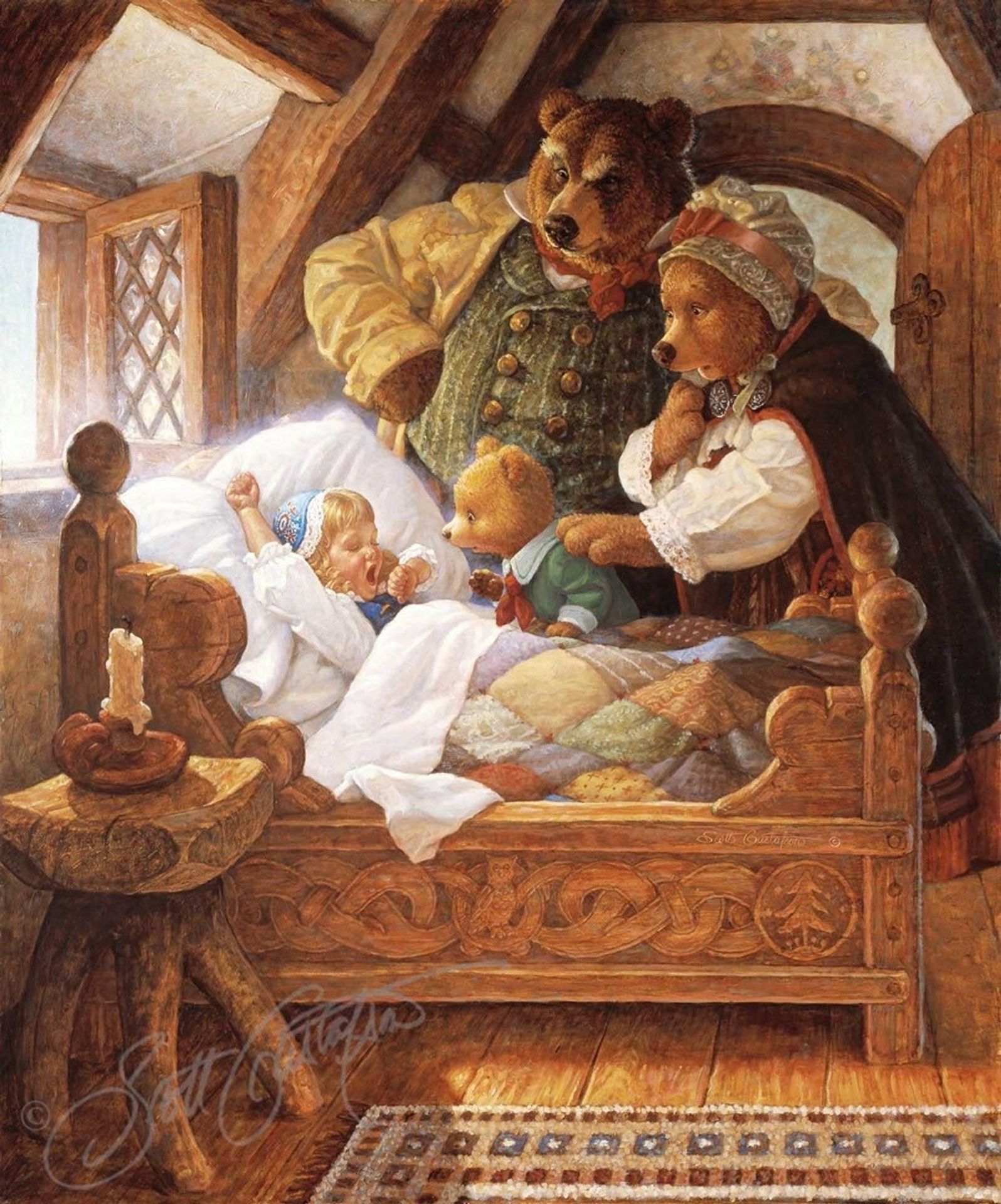 Goldilocks and the Three Bears by Scott Gustafson