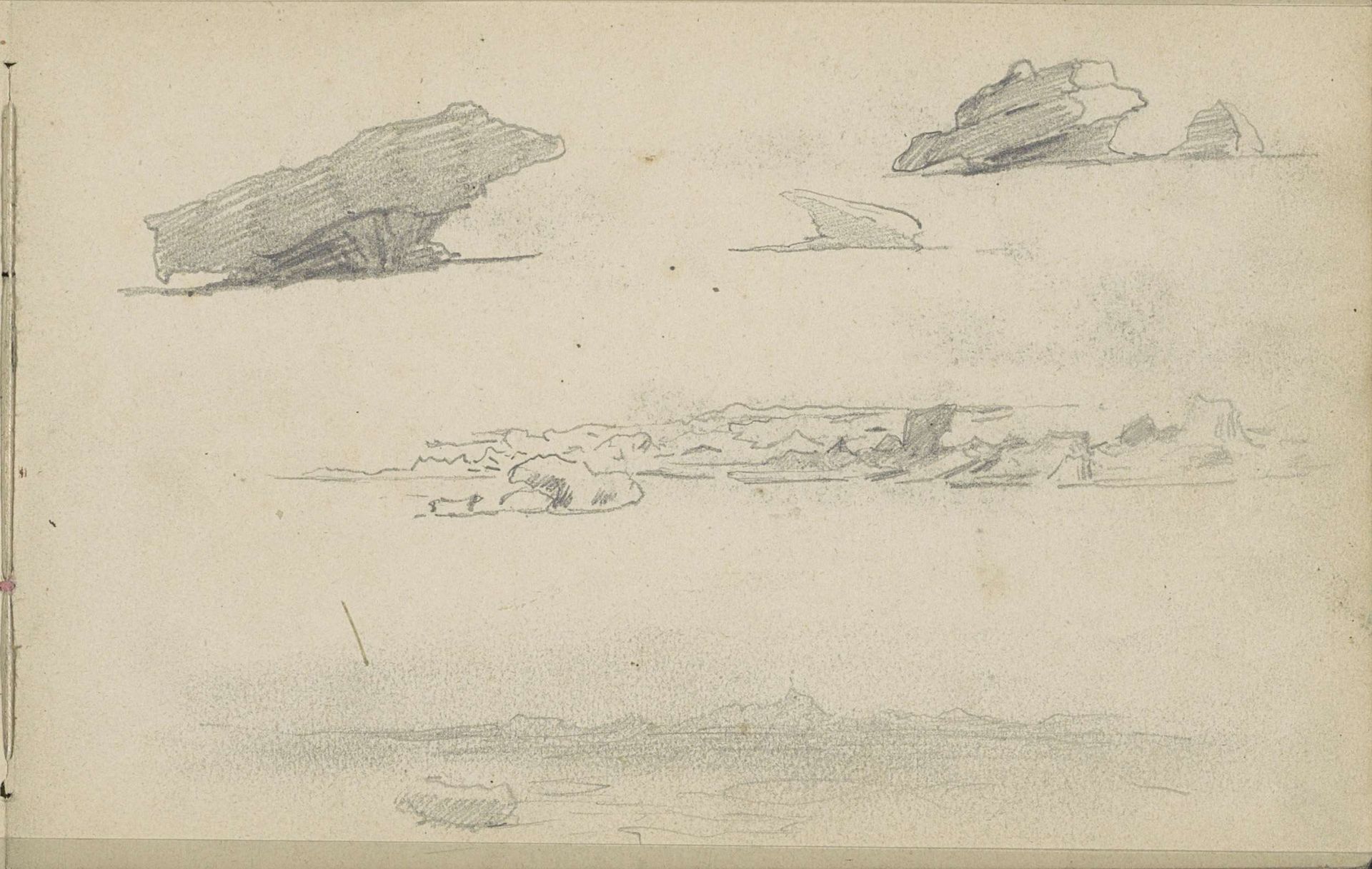 IJsbergen en ijsschotsen by Louis Apol