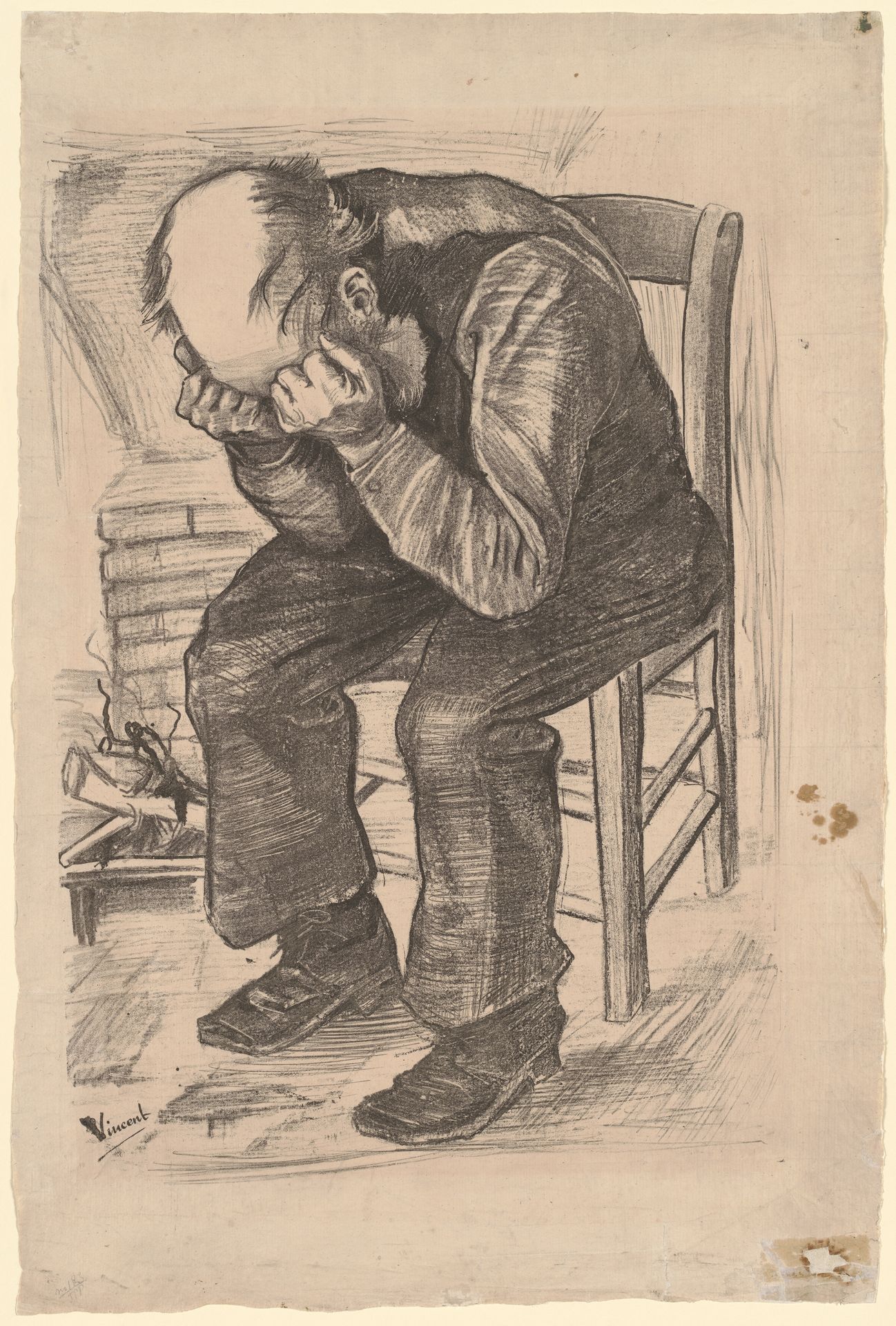 At Eternity's Gate by Vincent van Gogh