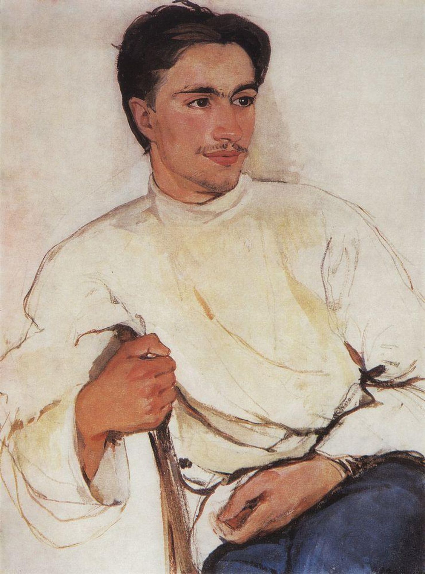 Portrait of a student by Zinaida Serebriakova