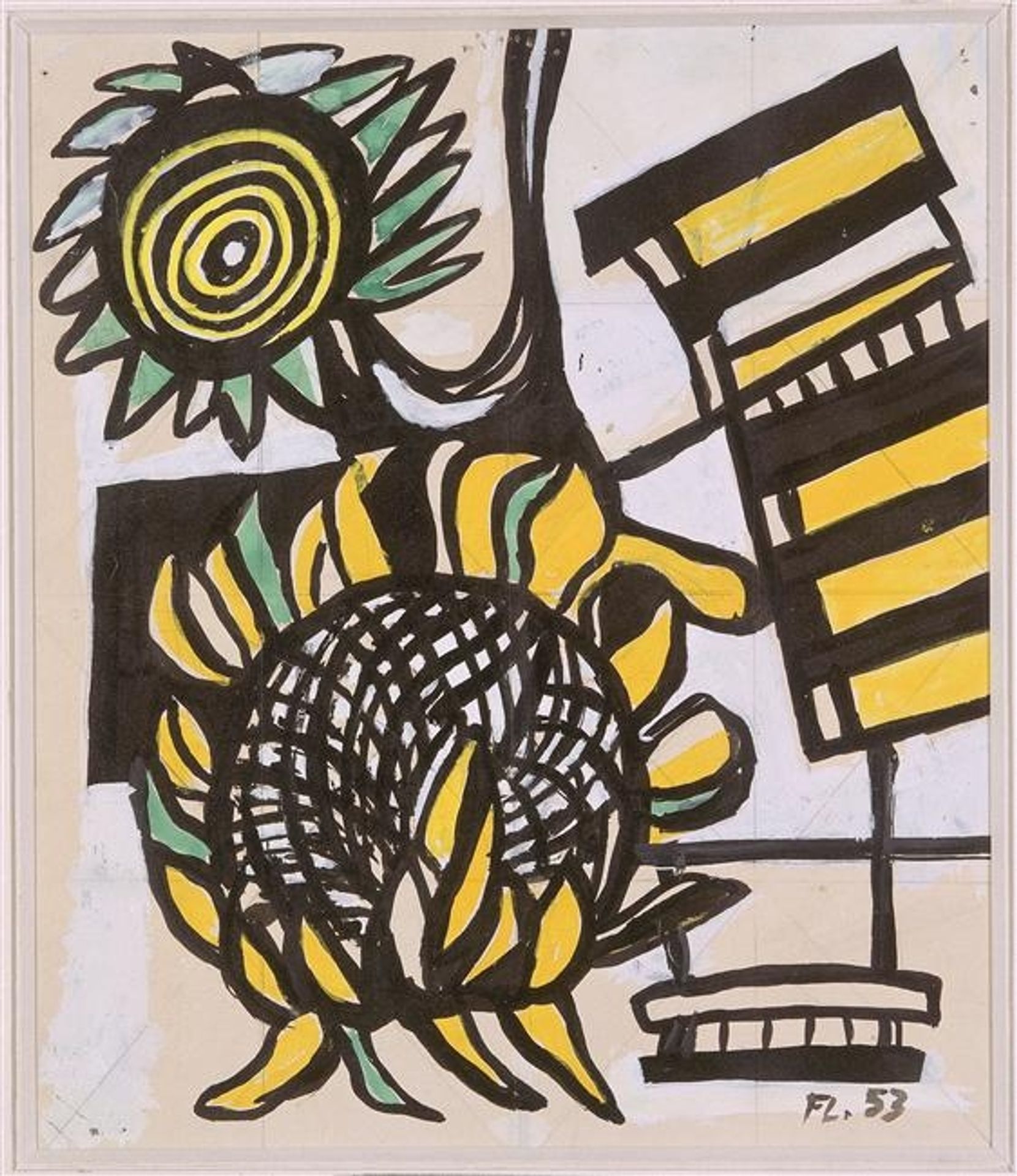 Sunflowers by Fernand Léger