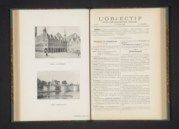 Gezicht op het Nieuwerck te Ieper