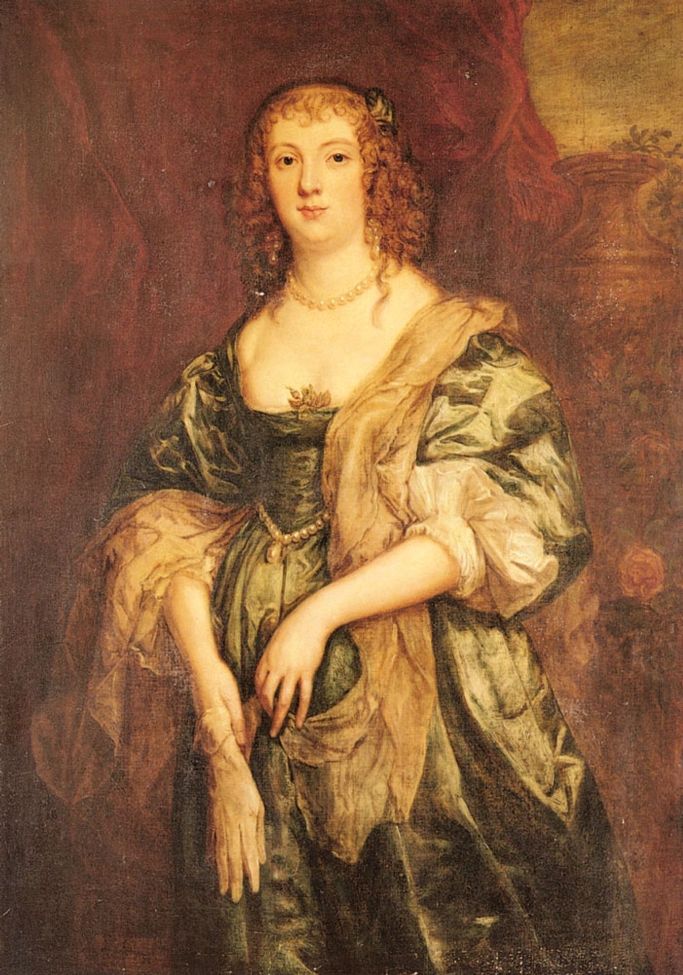 Portrait of Anne Carr, Countess of Bedford by Anthony van Dyck