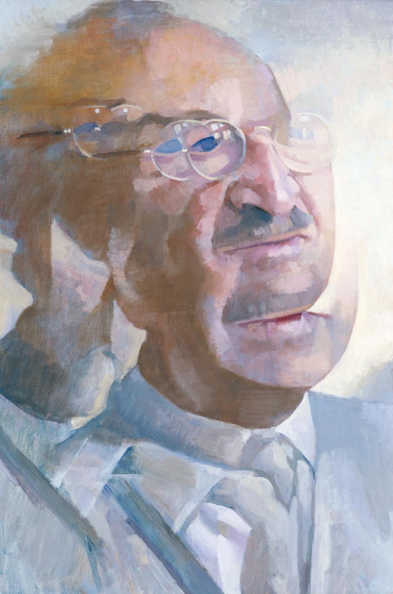 Portrait of Sir Norman Reid by  Sir Lawrence Gowing