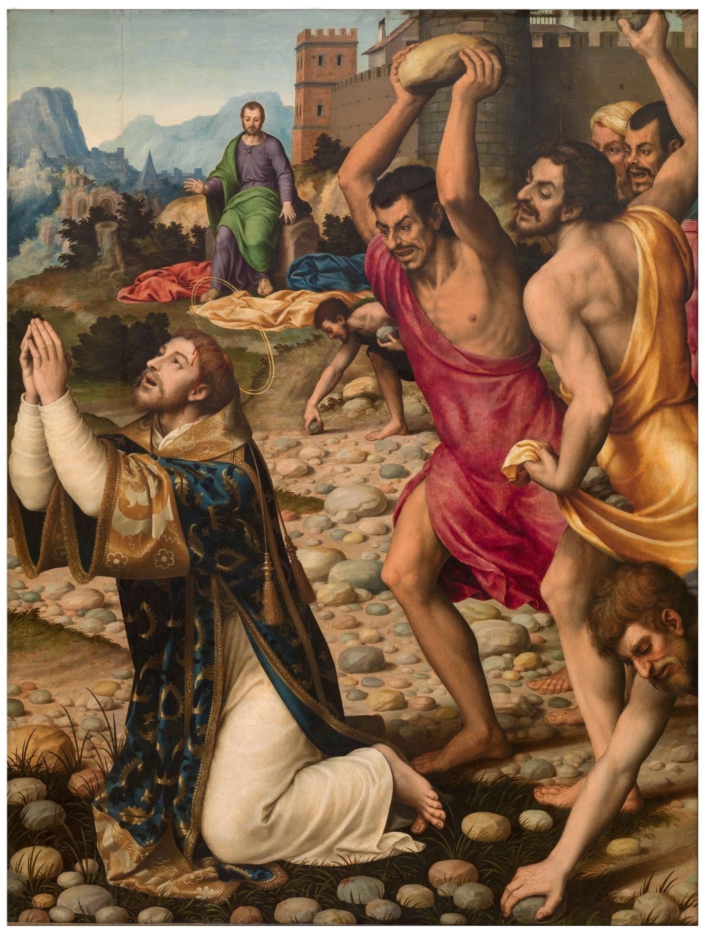 Martirio De San Esteban by Vicente Juan Masip