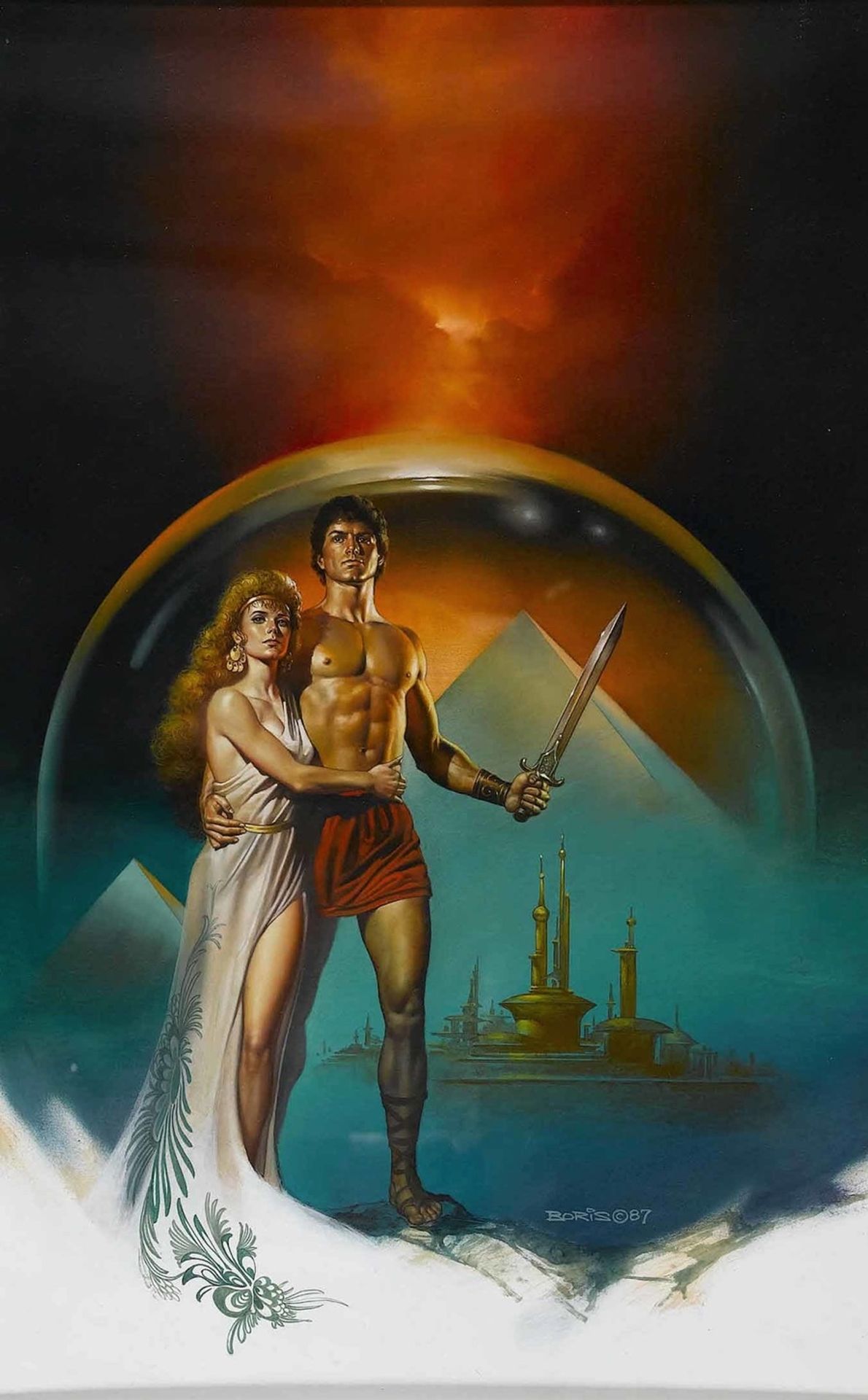 Vengeance of Orion Paperback Cover by Boris Vallejo