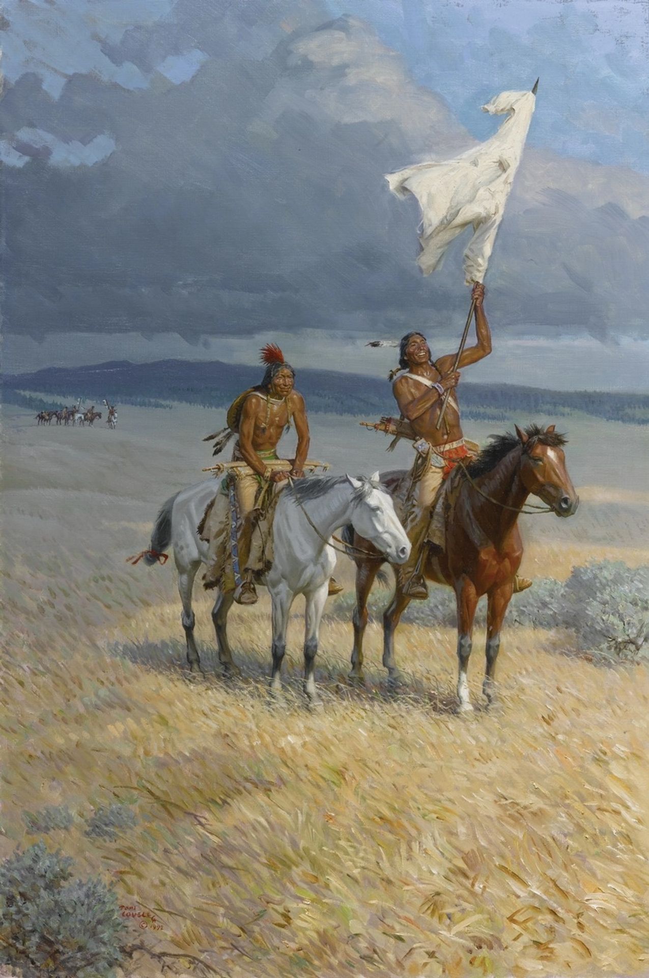 The Flannel Shirt Flag by Tom Lovell