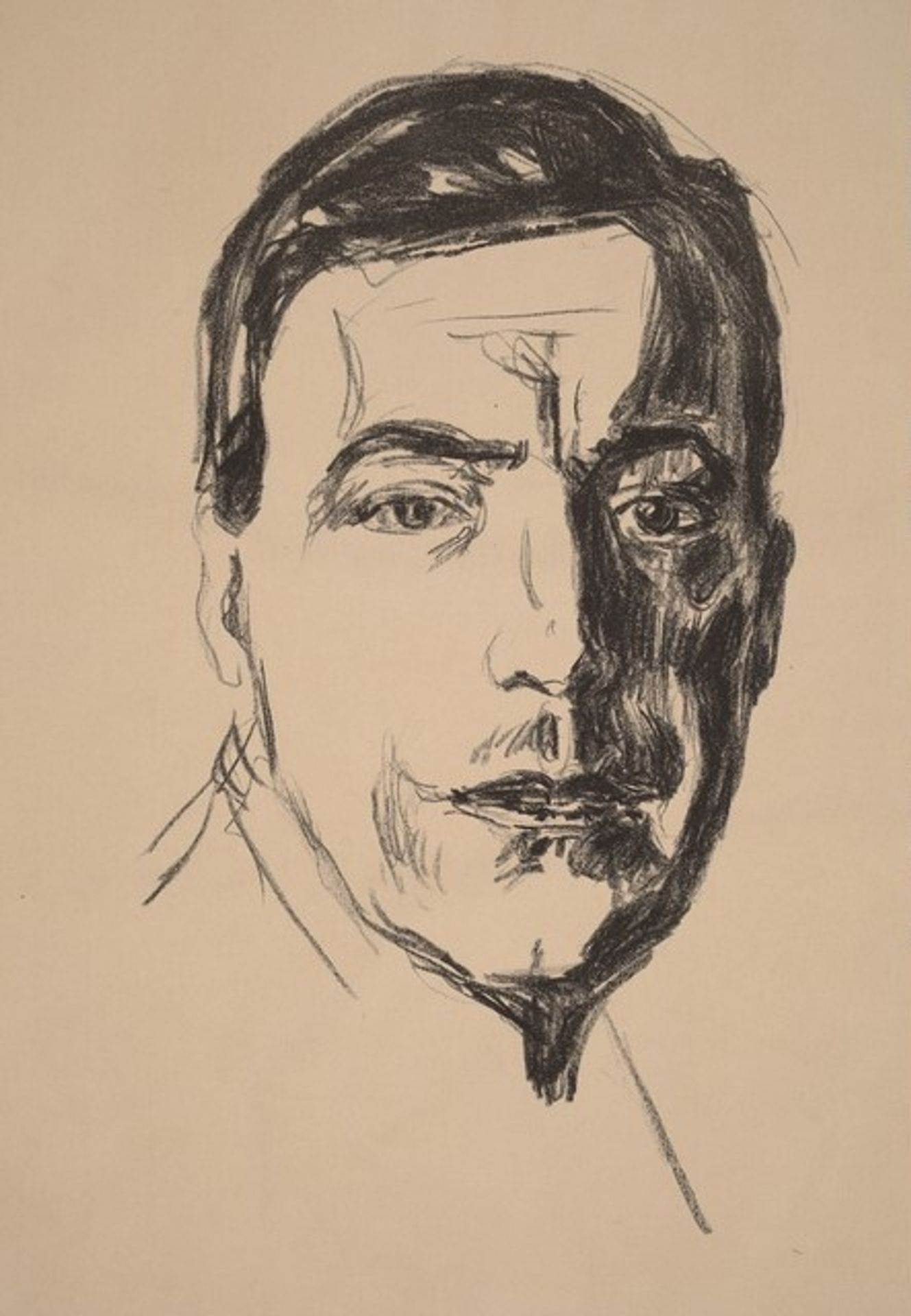The Actor Smith (Portrat Schauspieler Smith) by Edvard Munch