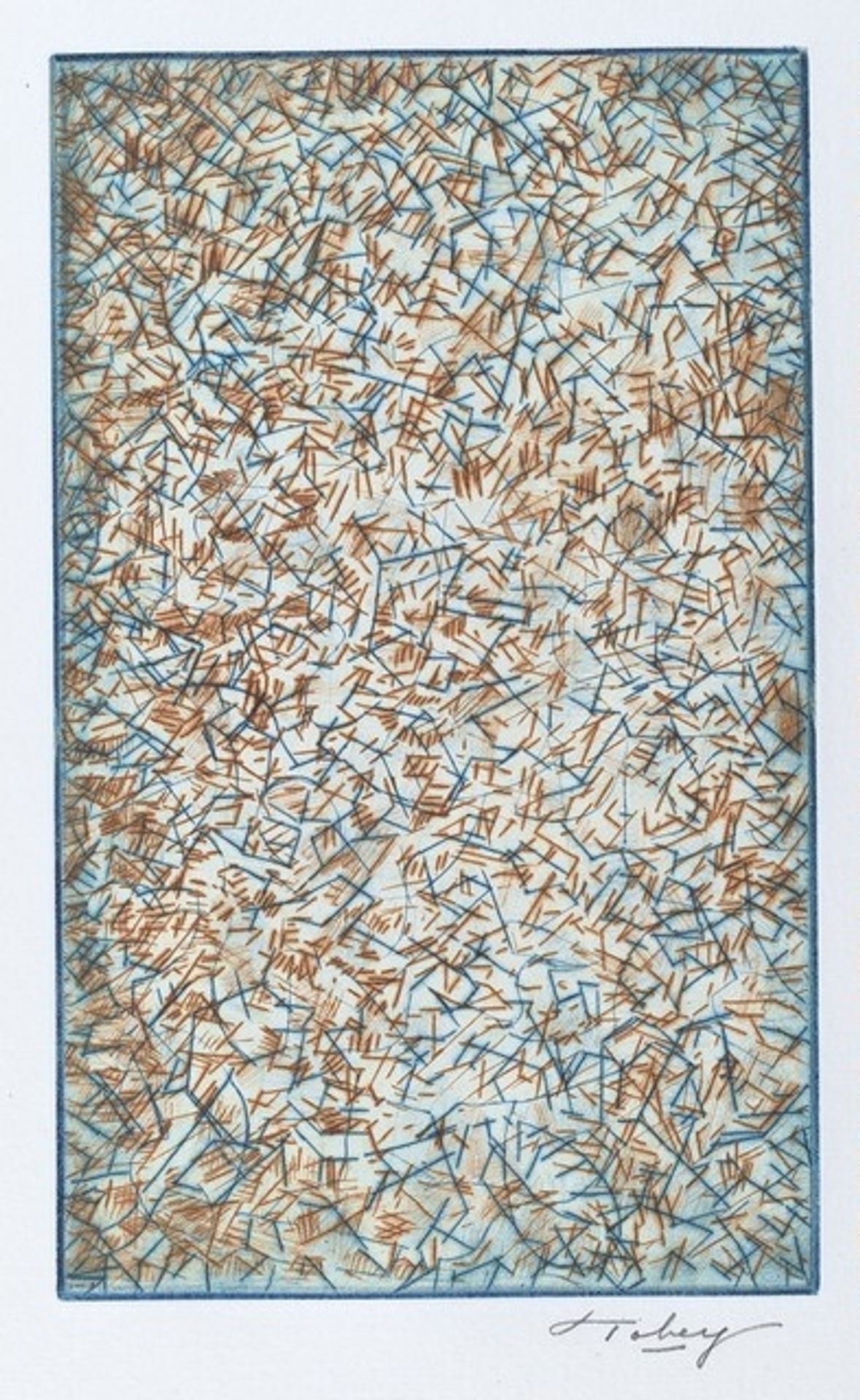 Pensees Germinales by Mark Tobey