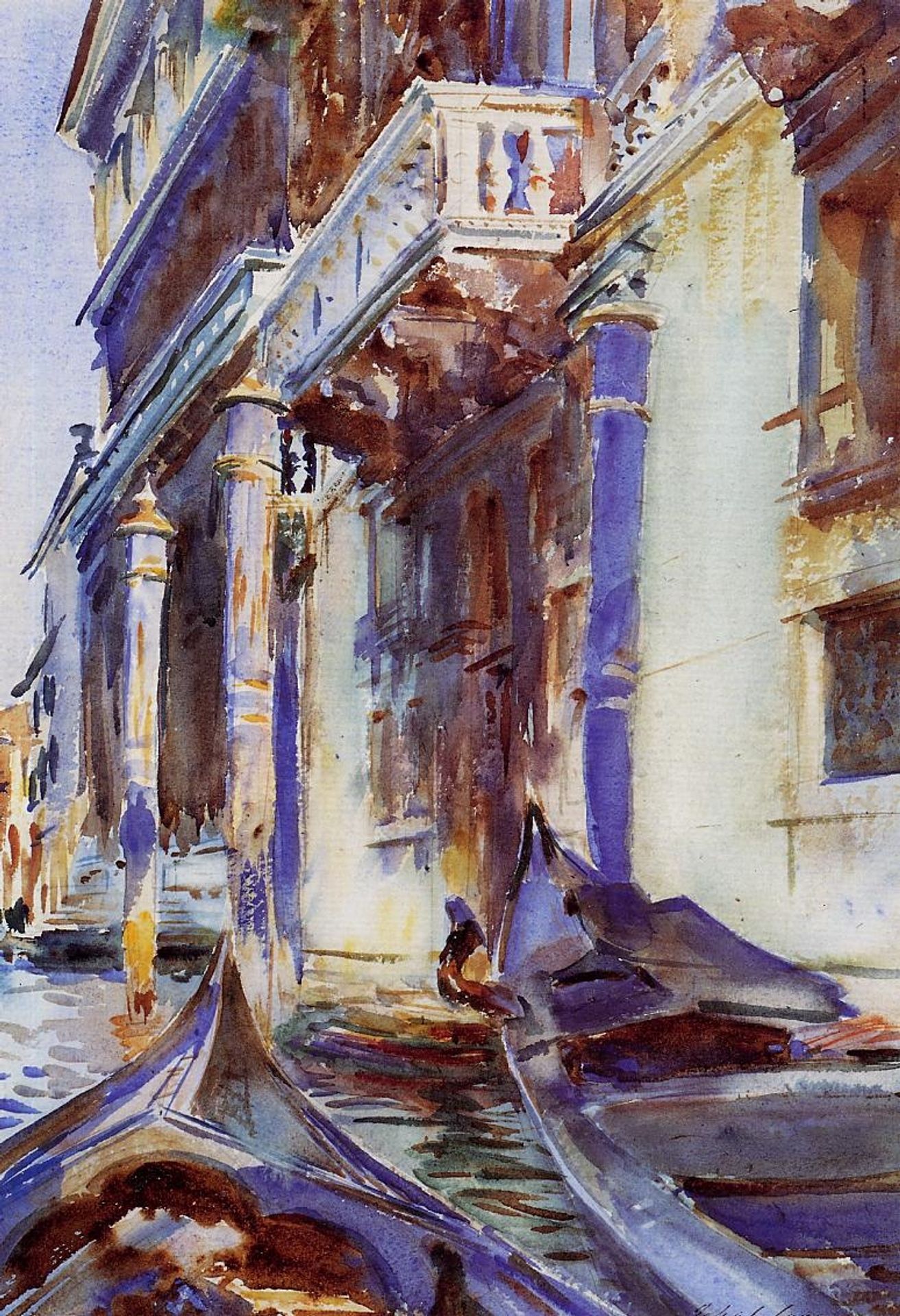 On the Grand Canal by John Singer Sargent