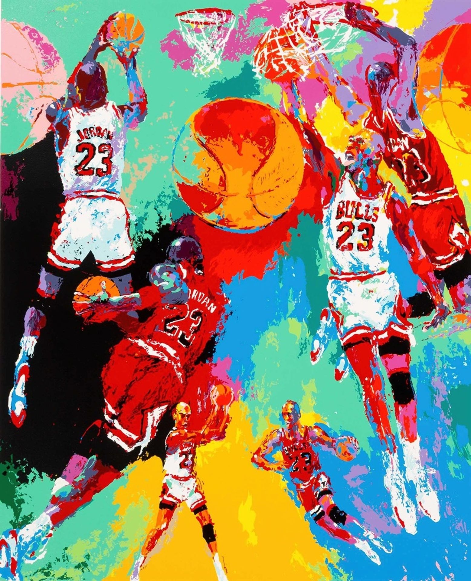 Michael Jordan by LeRoy Neiman