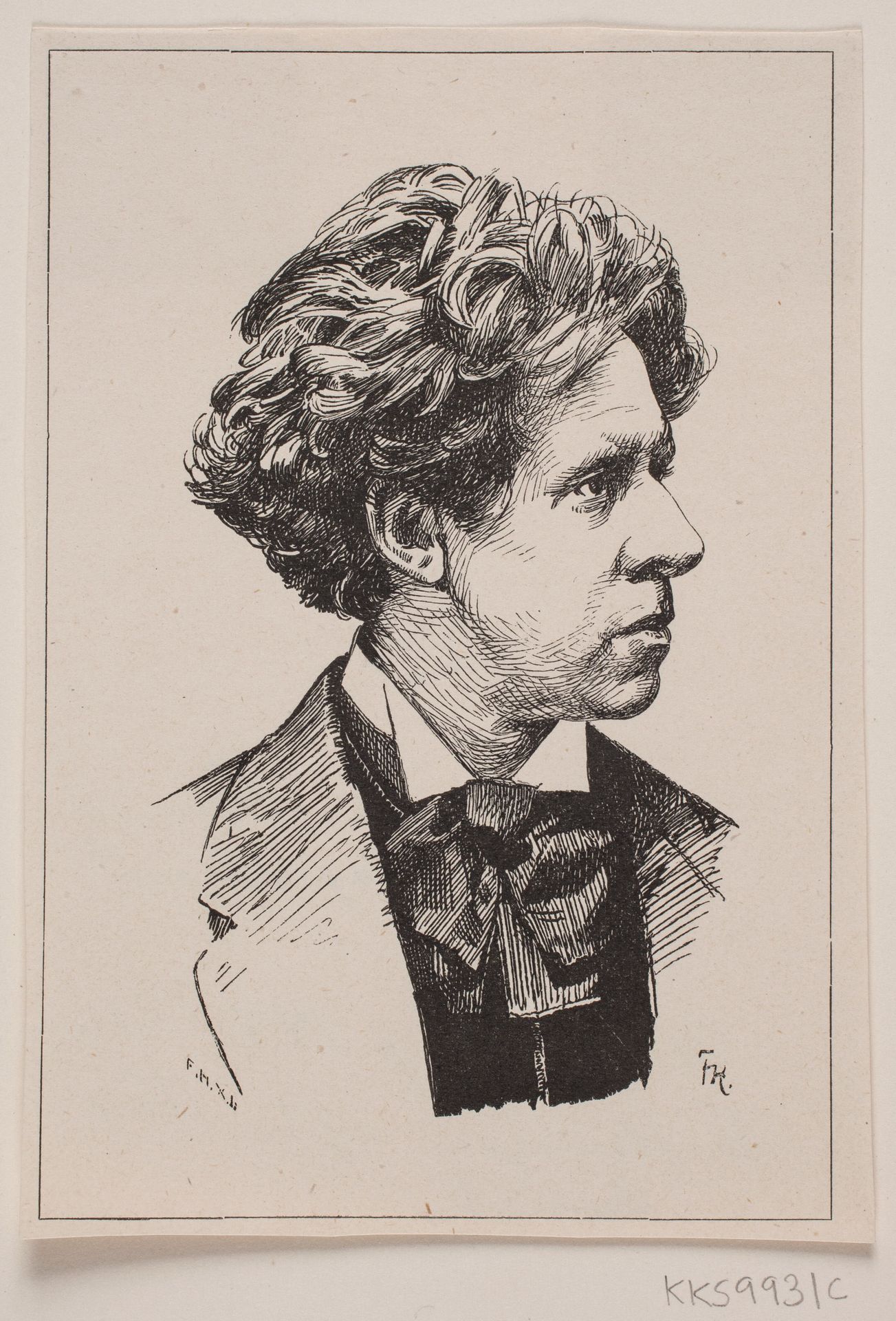 Josef Lewinsky, skuespiller fra Wien by Anonymous