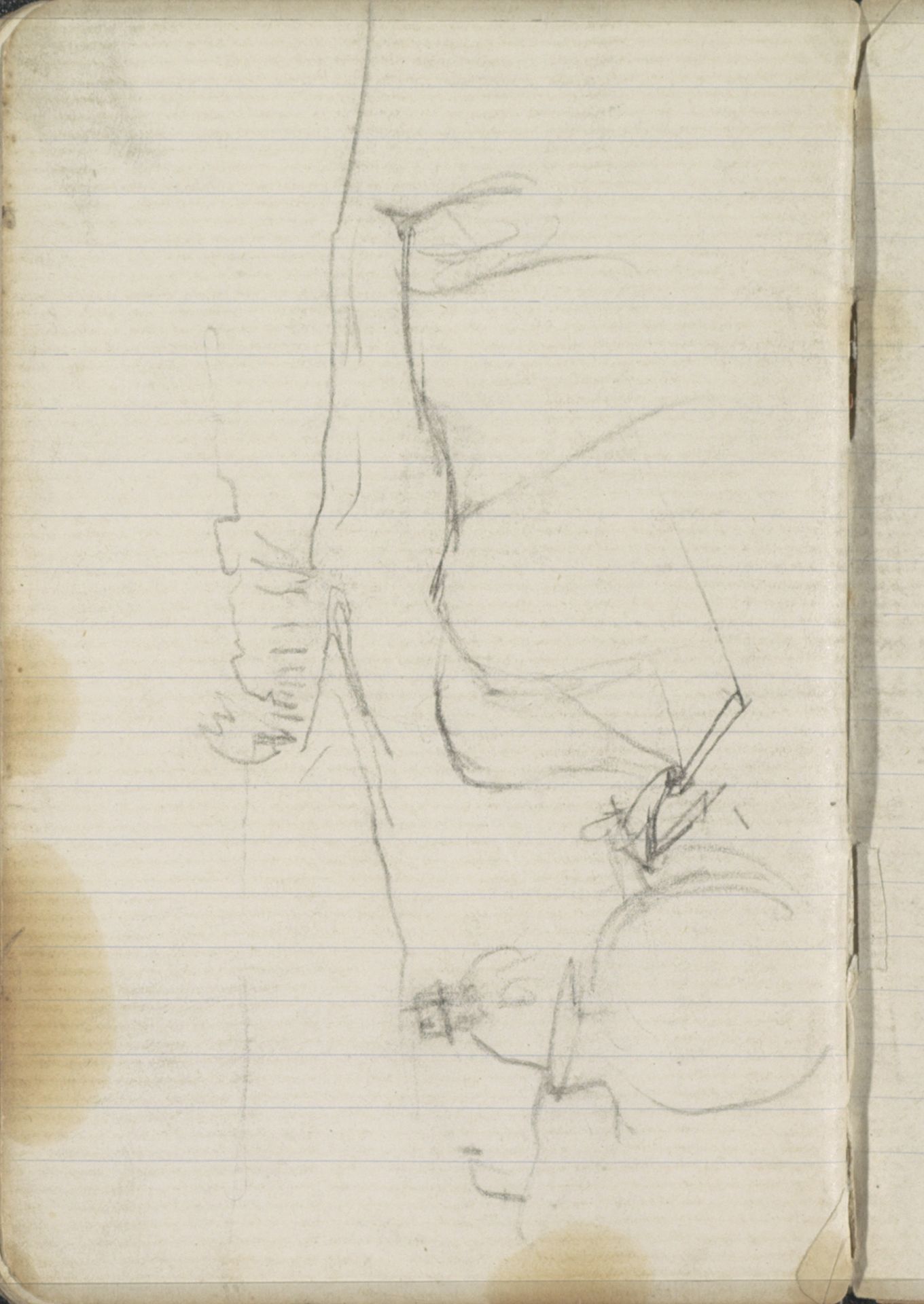 Ploegend paard by George Hendrik Breitner
