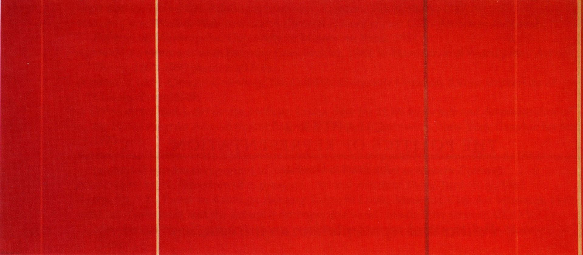 Vir heroicus sublimis by Barnett Newman