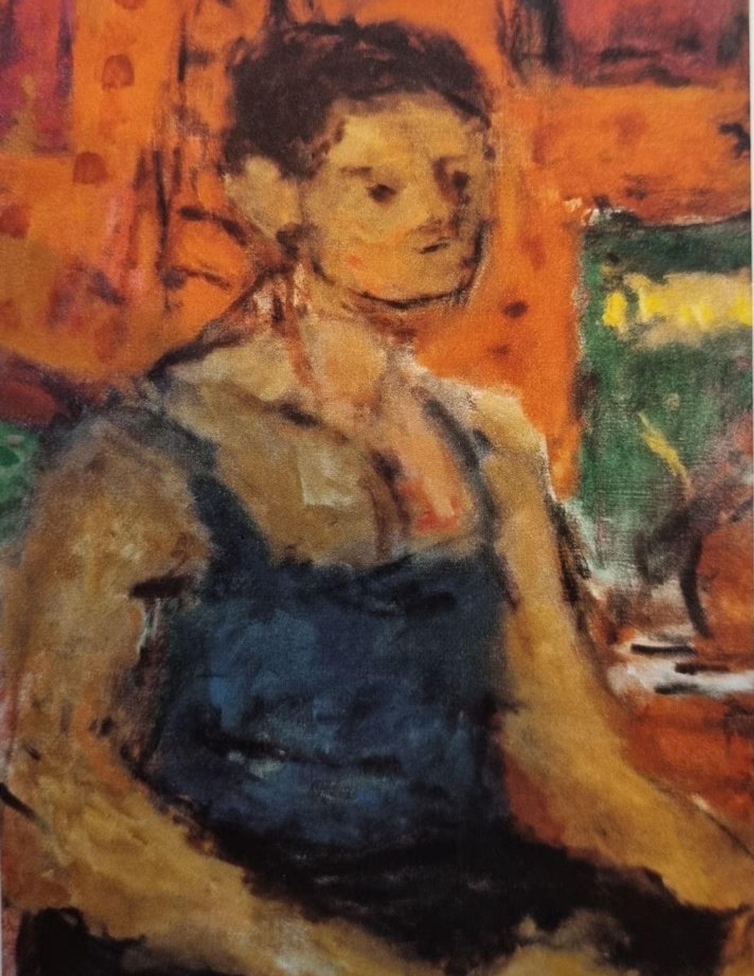Czobel Béla Pihenő Akrobata 1970 by Bela Czobel