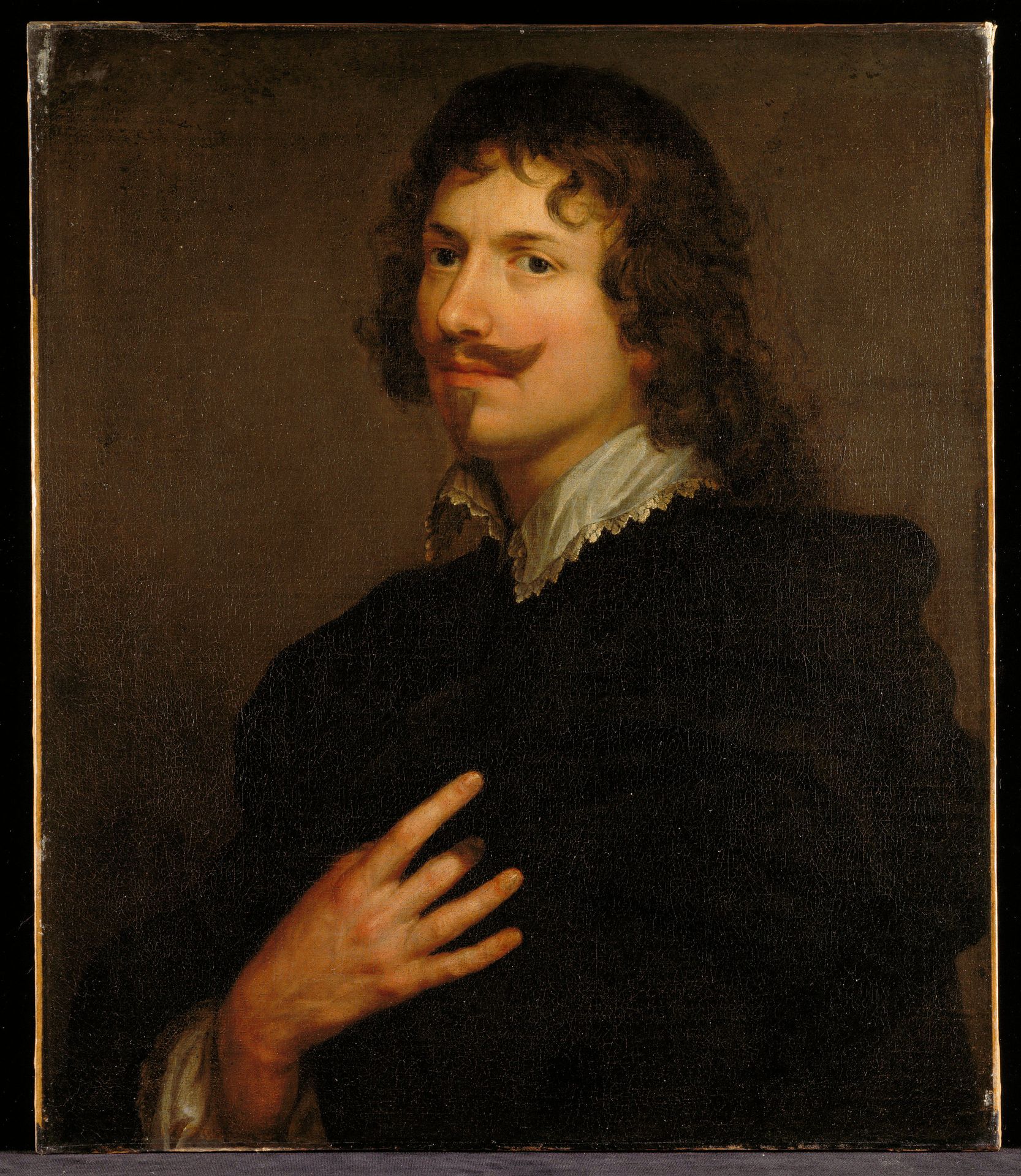 Portrait of Adriaen Hanneman by Anonymous