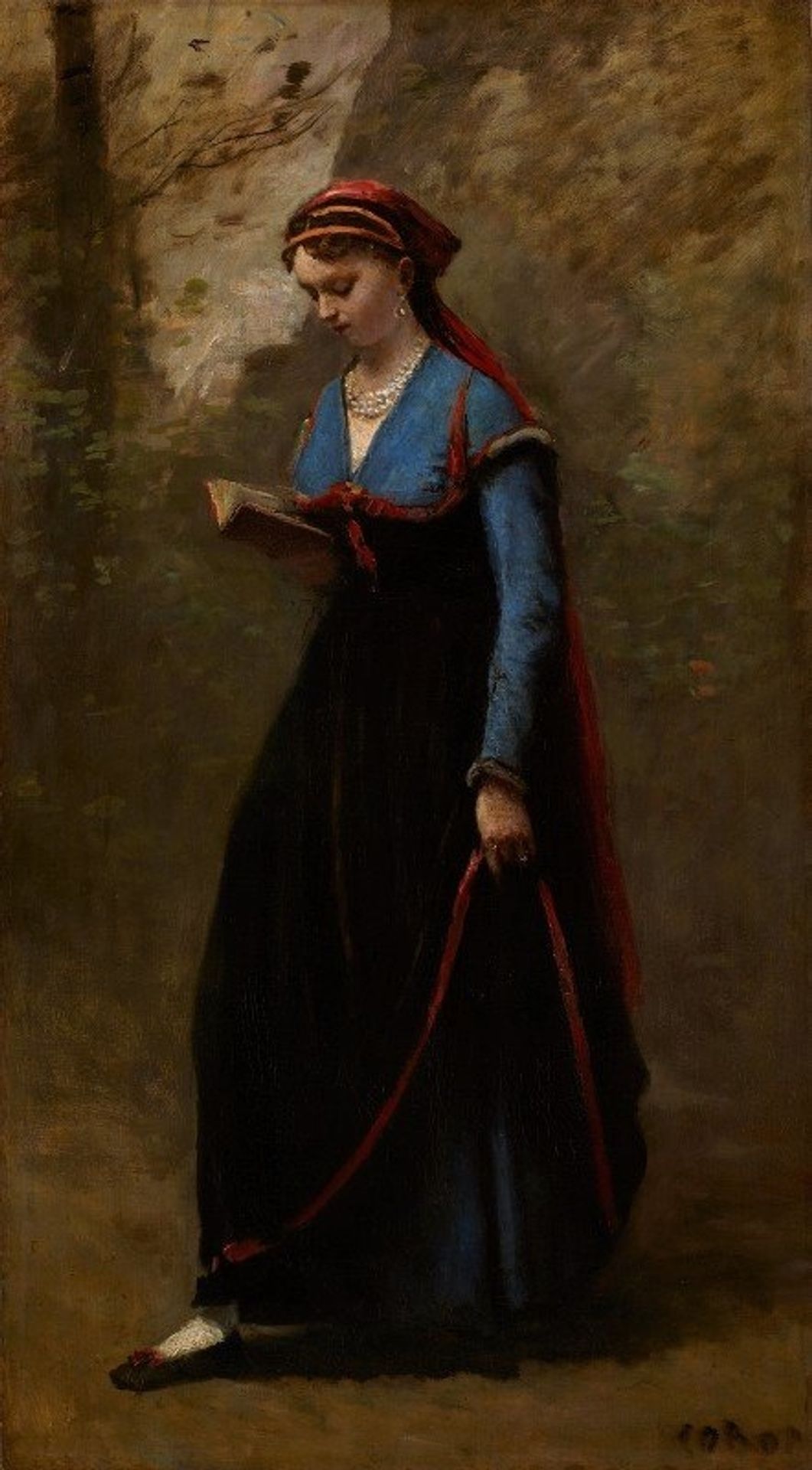 The Reader by Camille Corot