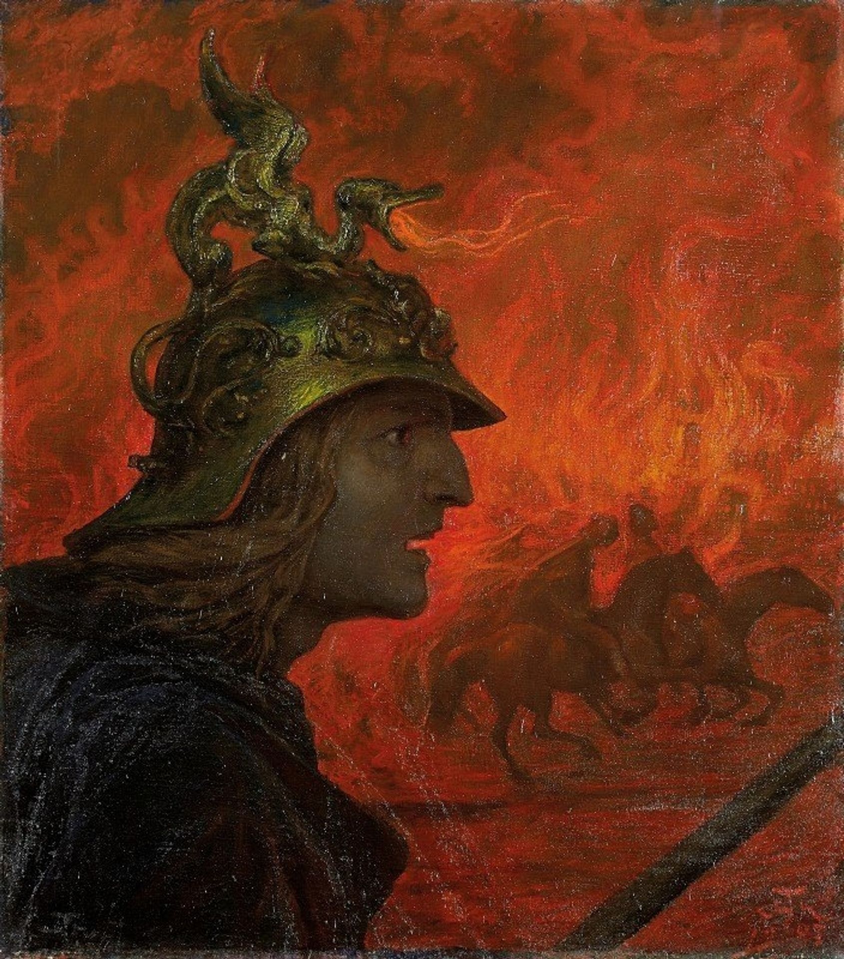 The War by Hans Thoma