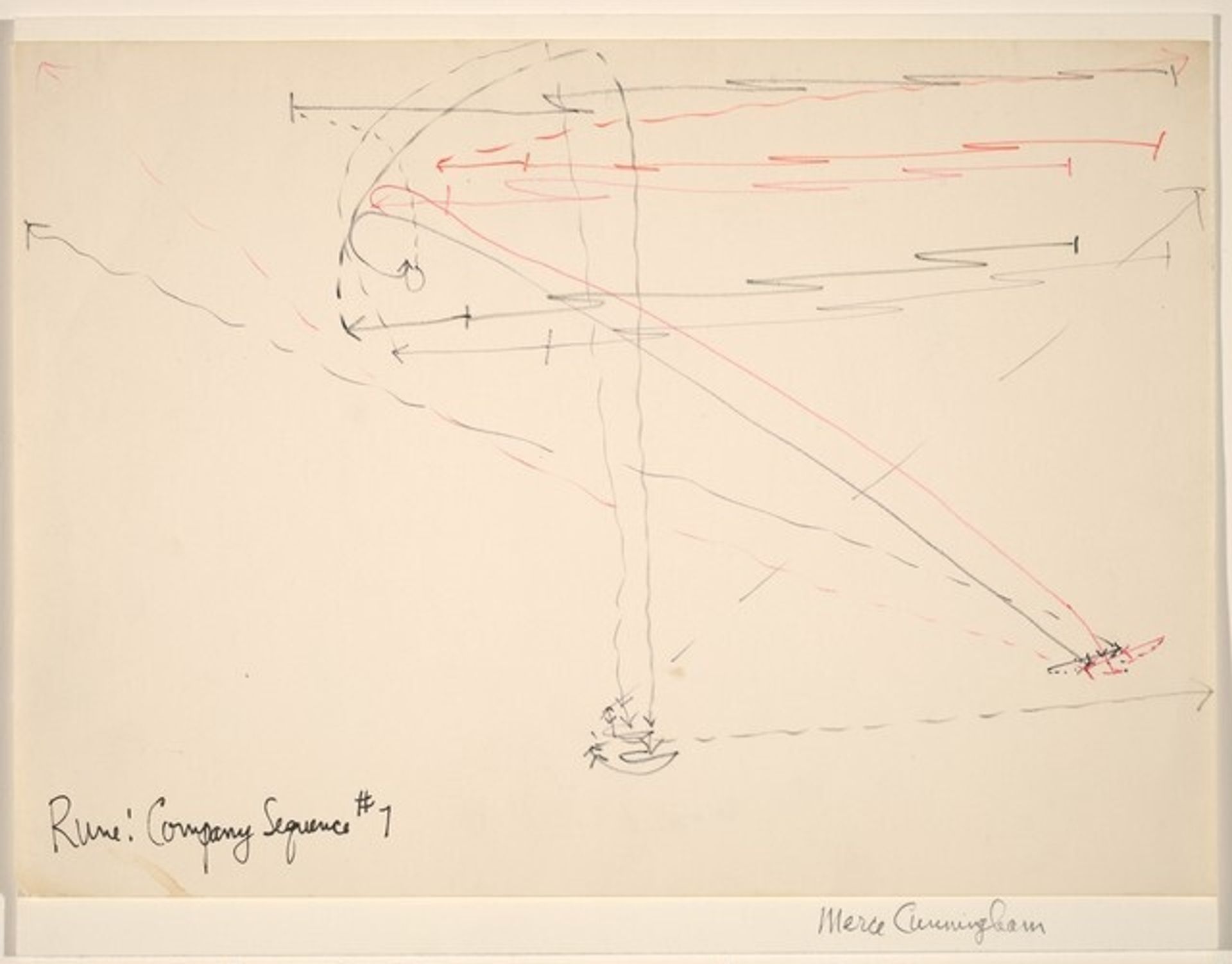 Rune: Company Sequence #7 by Merce Cunningham