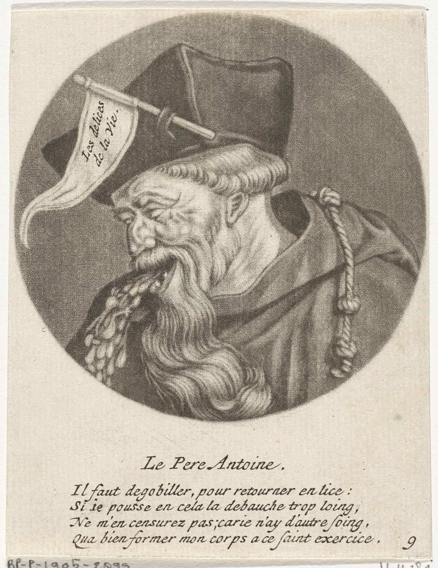 Brakende geestelijke by Jacob Gole