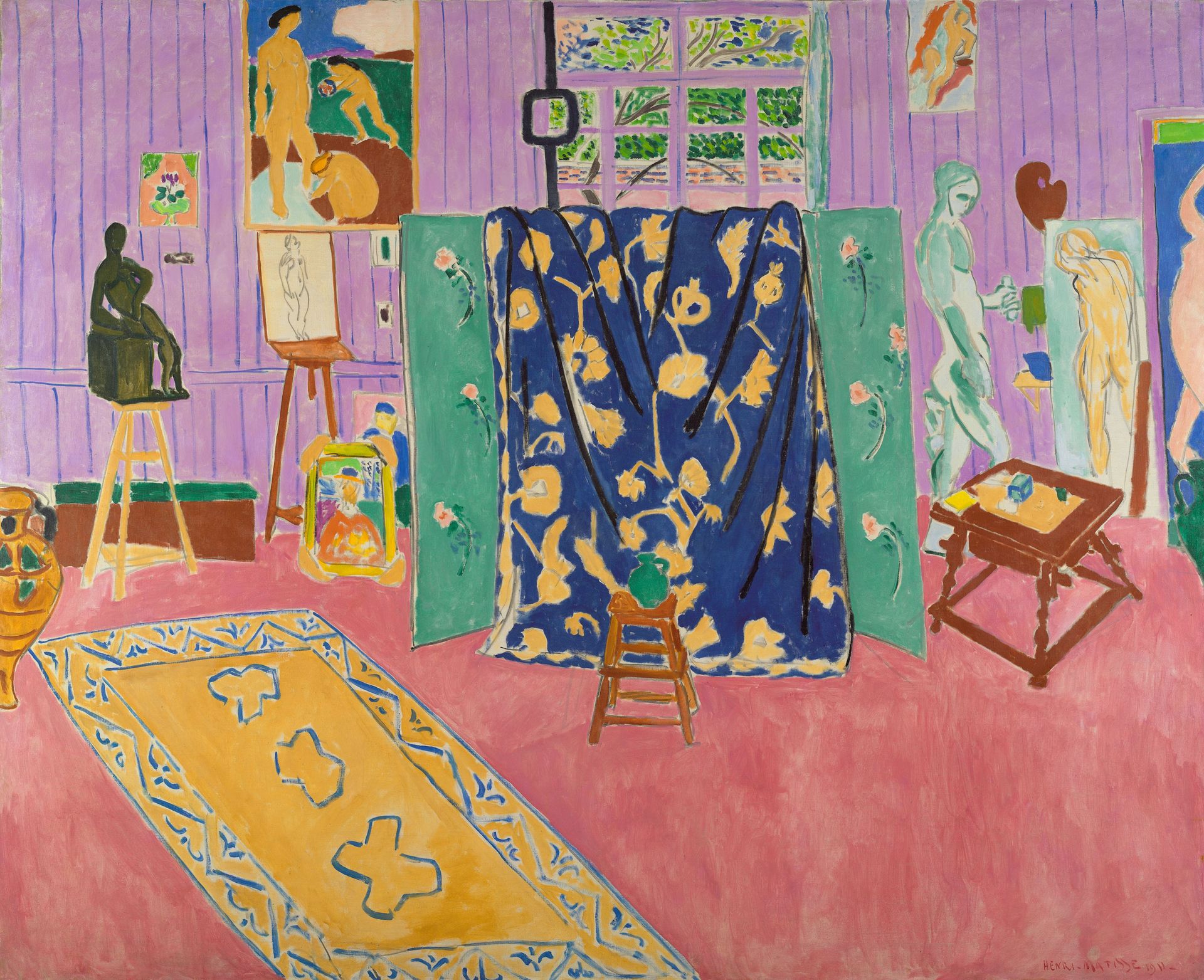 The Pink Studio by Henri Matisse