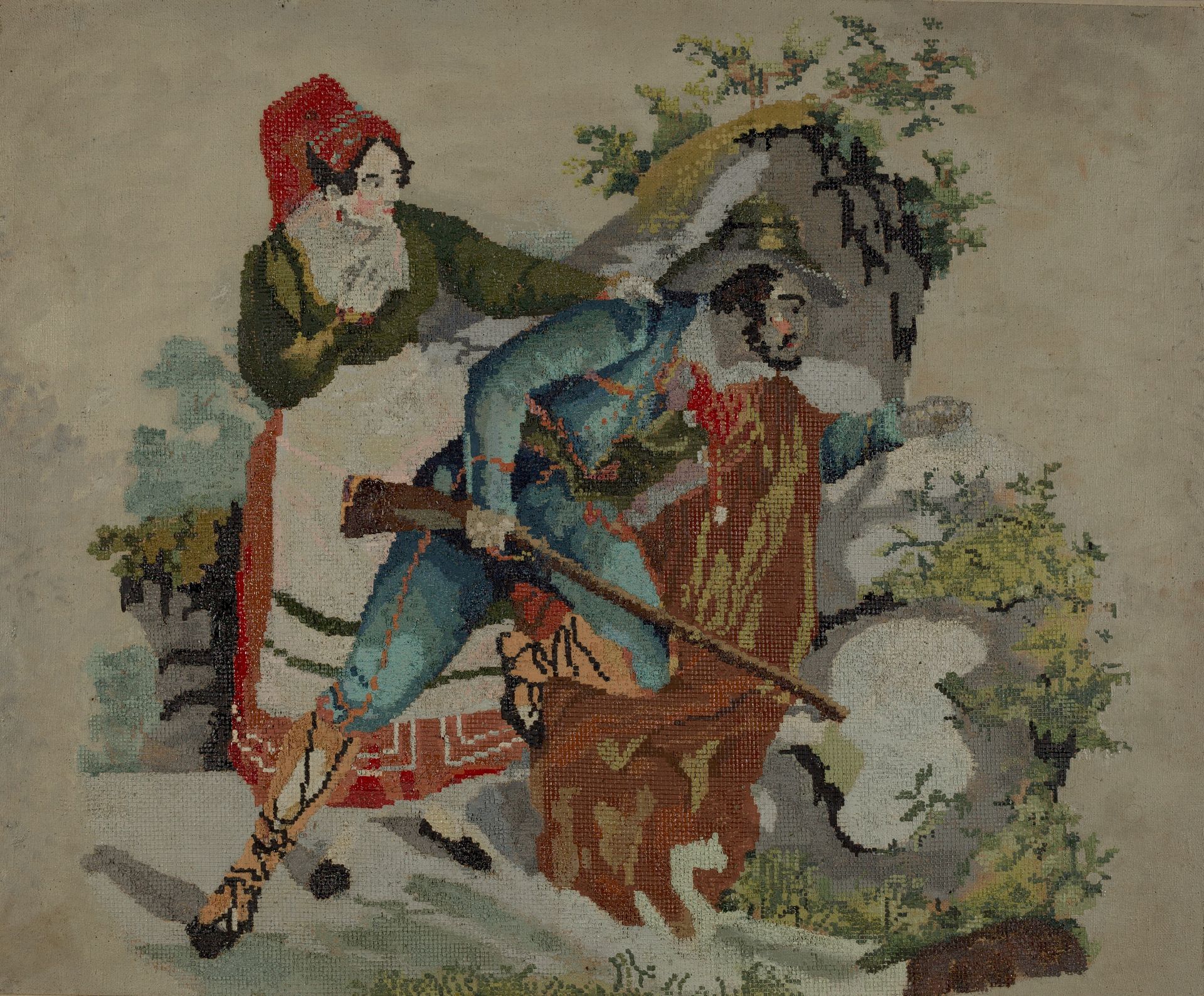 Needlepoint by J. Howard Iams