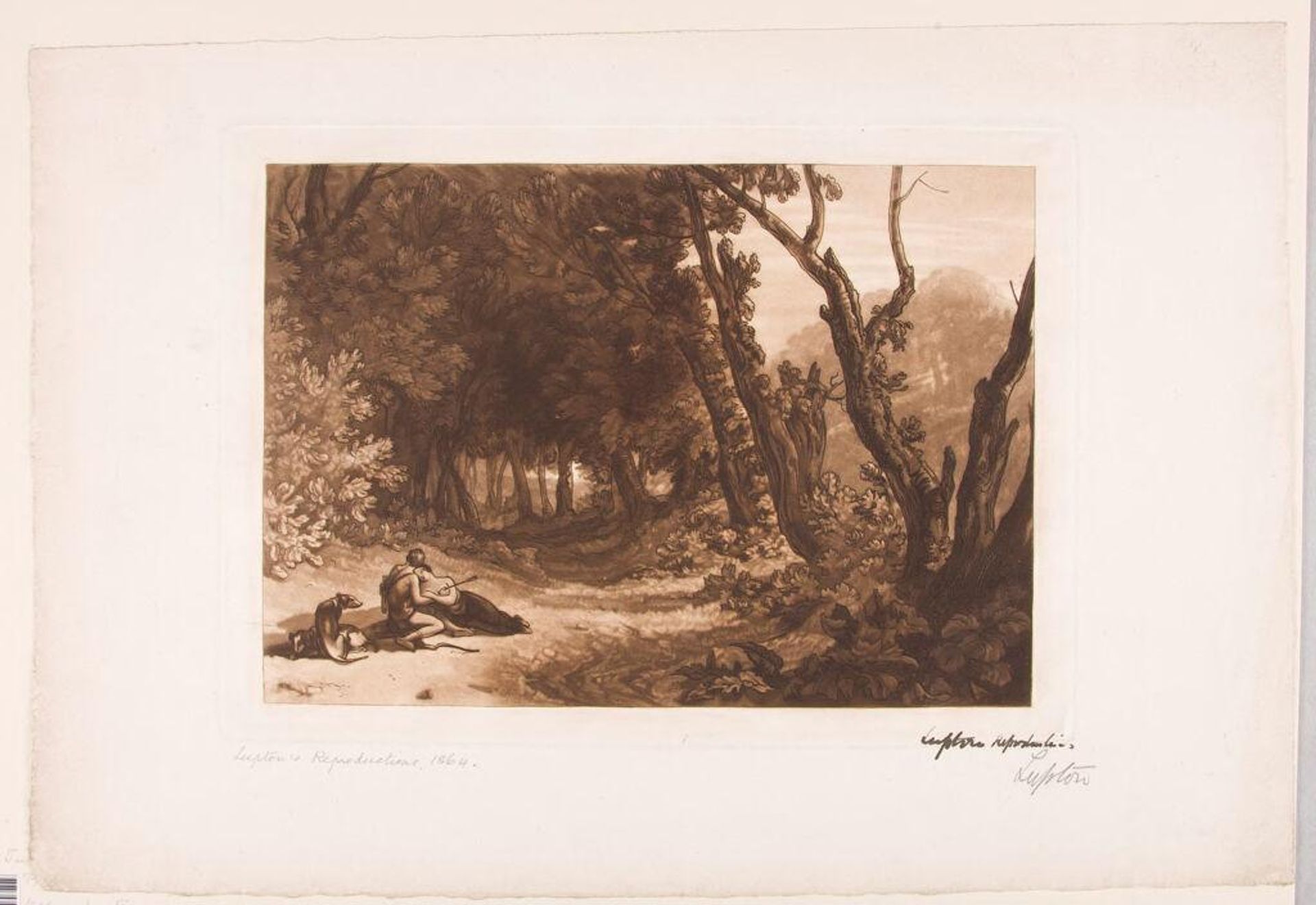 Procris and Cephalus by Thomas Goff Lupton