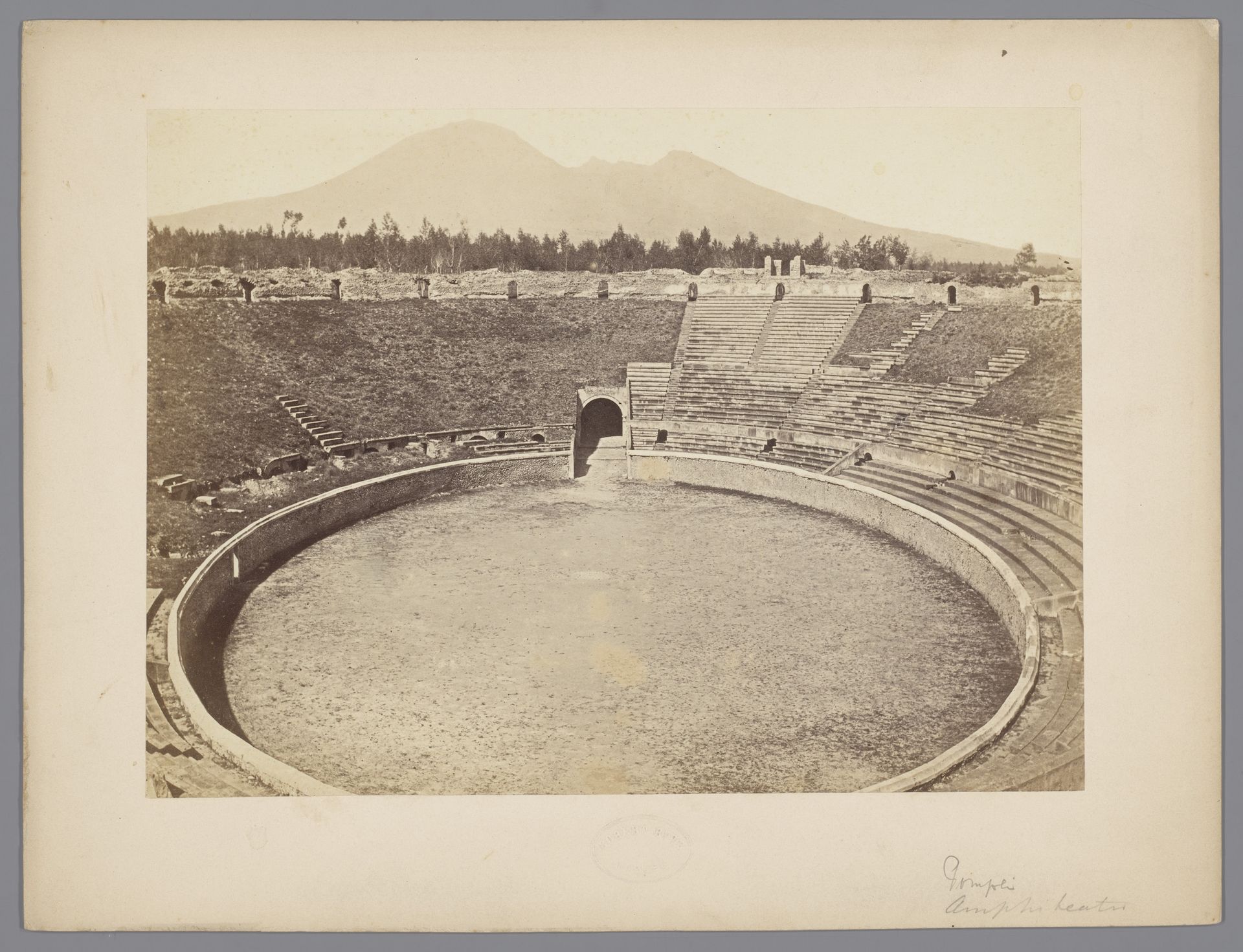 Amfitheater van Pompeï by Roberto Rive
