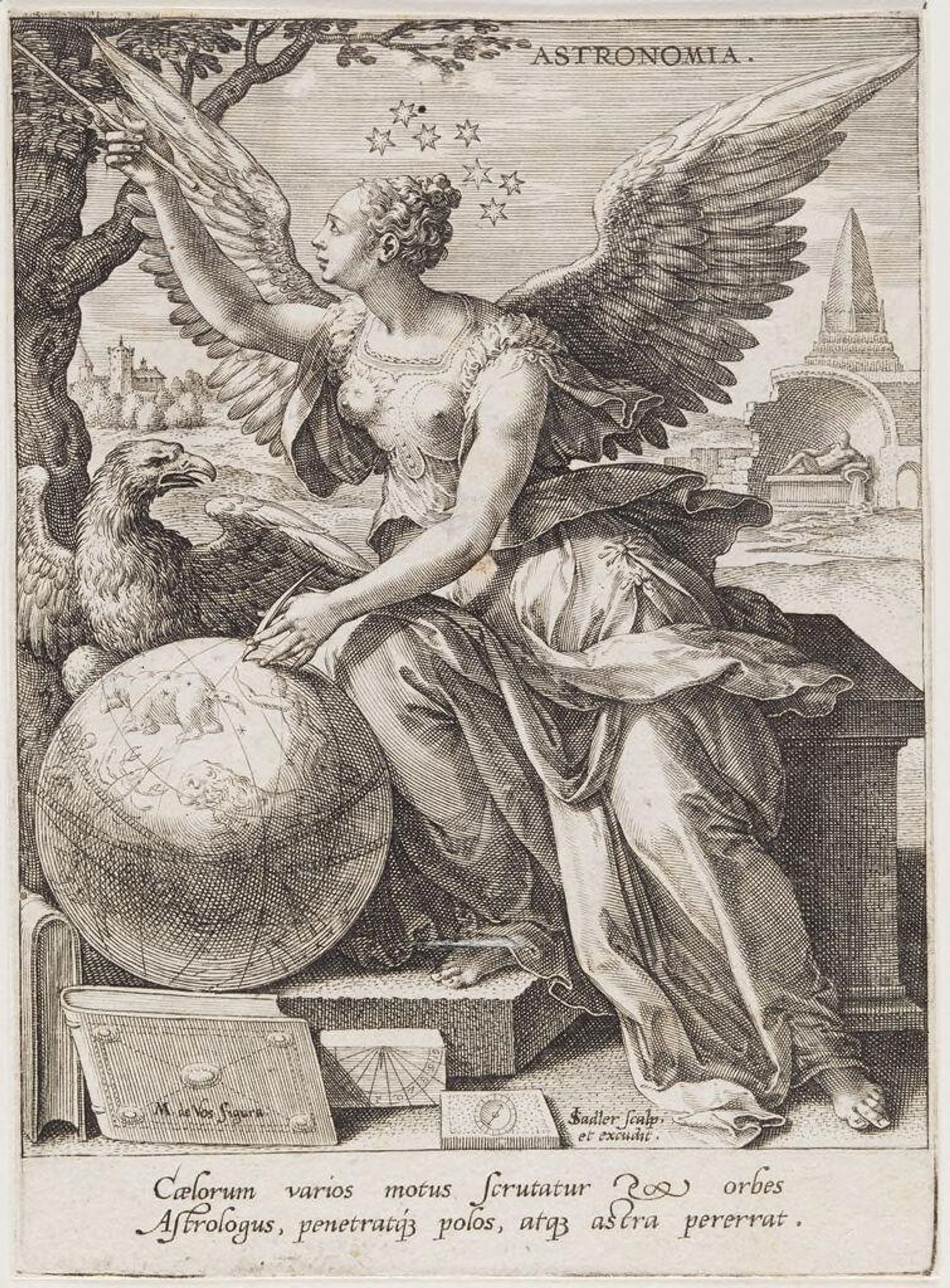 Astronomy by Johann Sadeler I