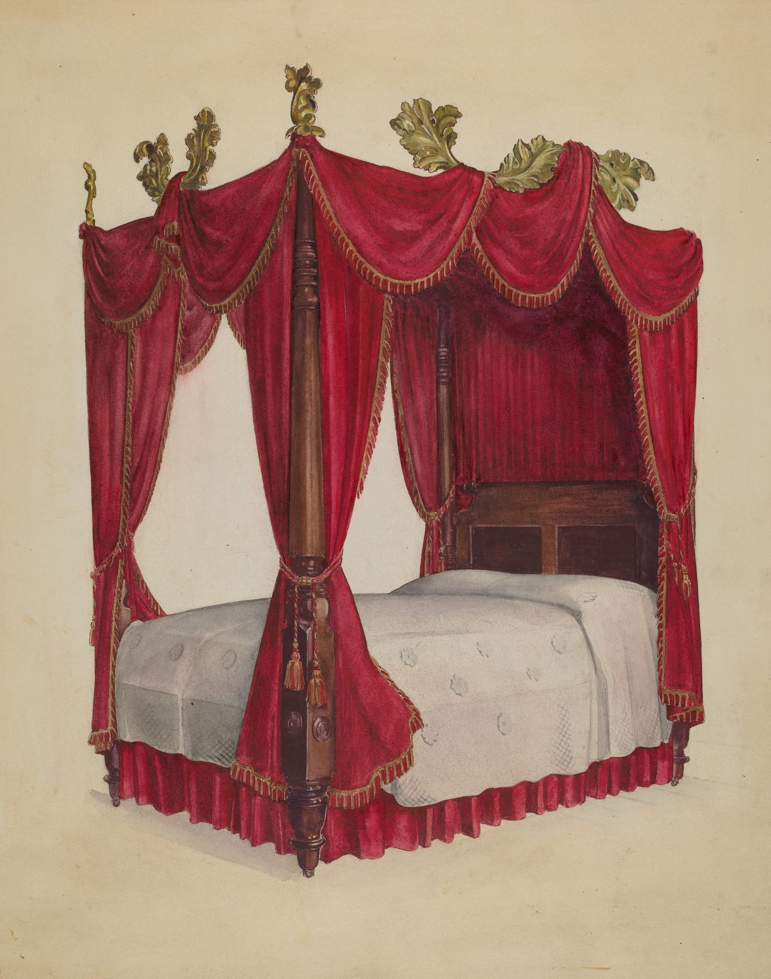 High Post Bed by Florence Choate