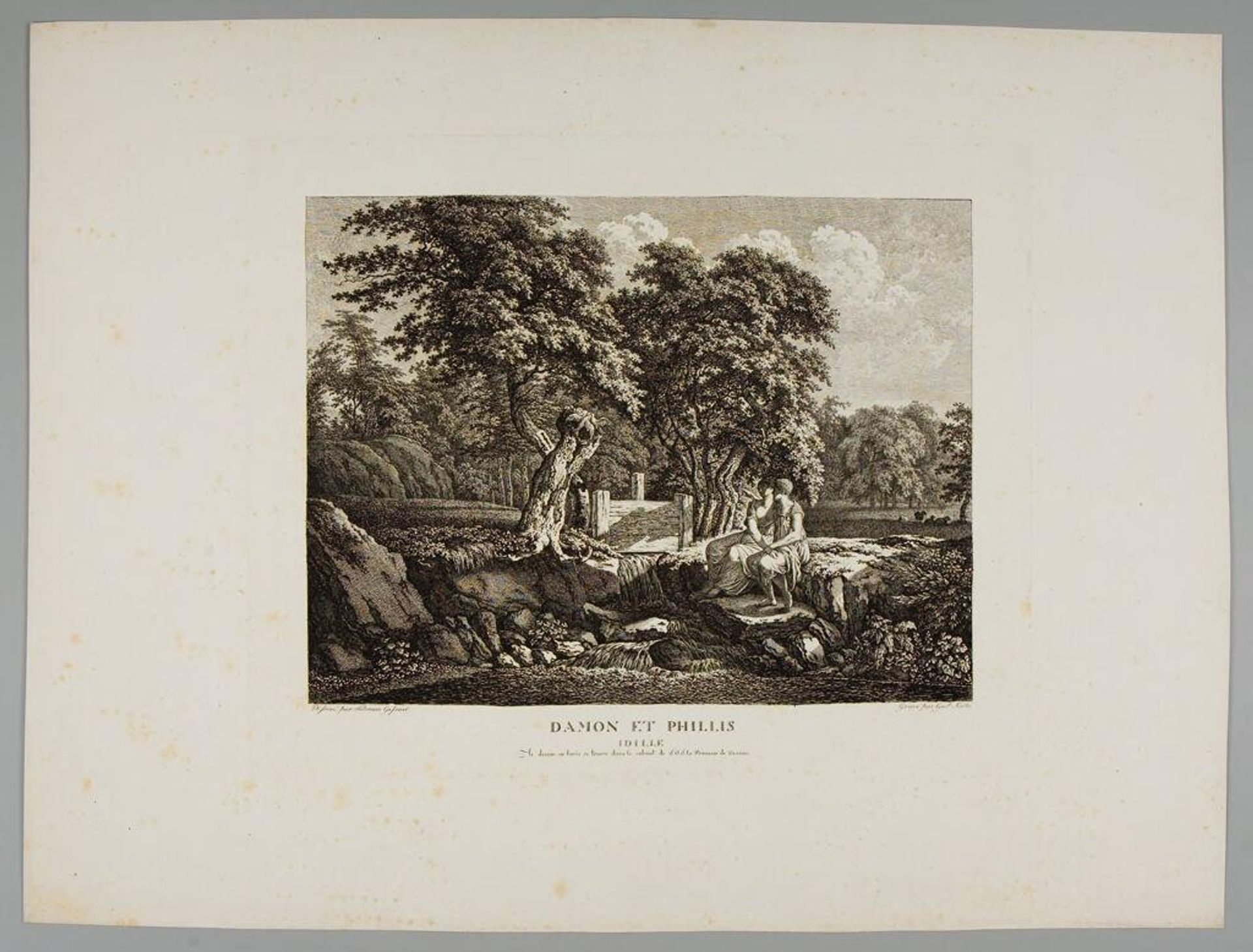 Damon and Phyllis, An Idyll by Carl Wilhelm Kolbe