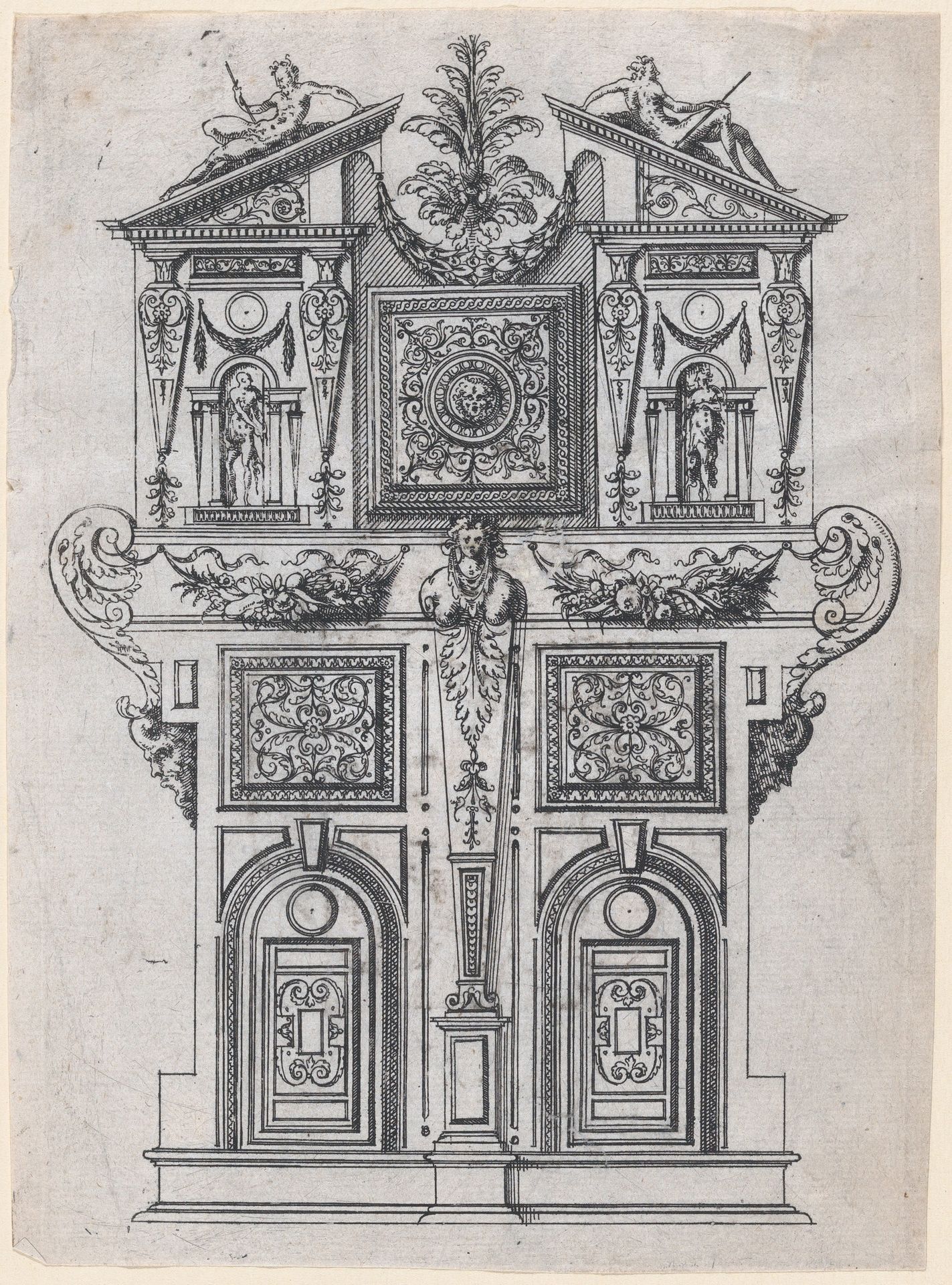 Furniture Design by Jacques Androuet Du Cerceau