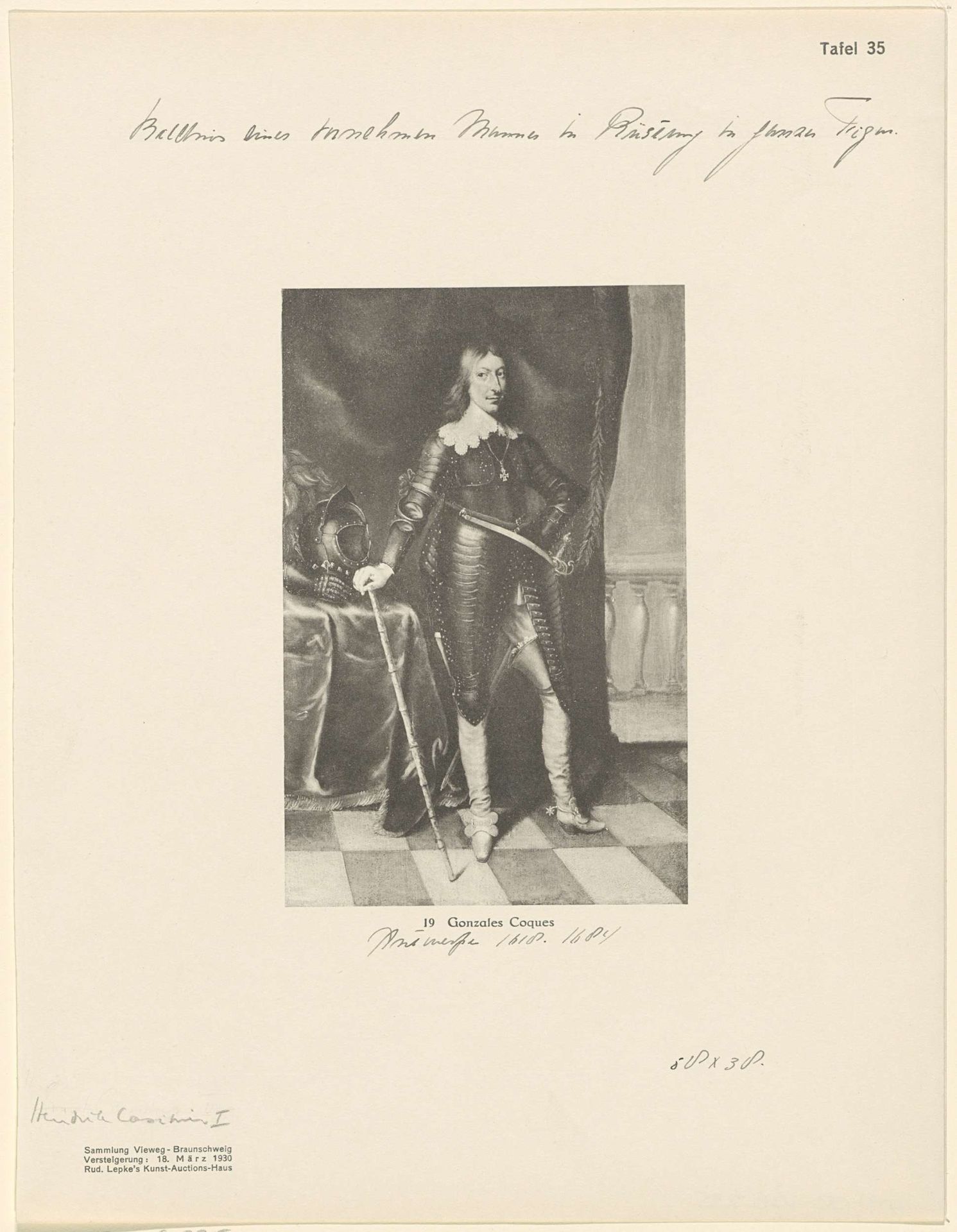 Portret van Hendrik Casimir I, graaf van Nassau-Dietz by Anonymous
