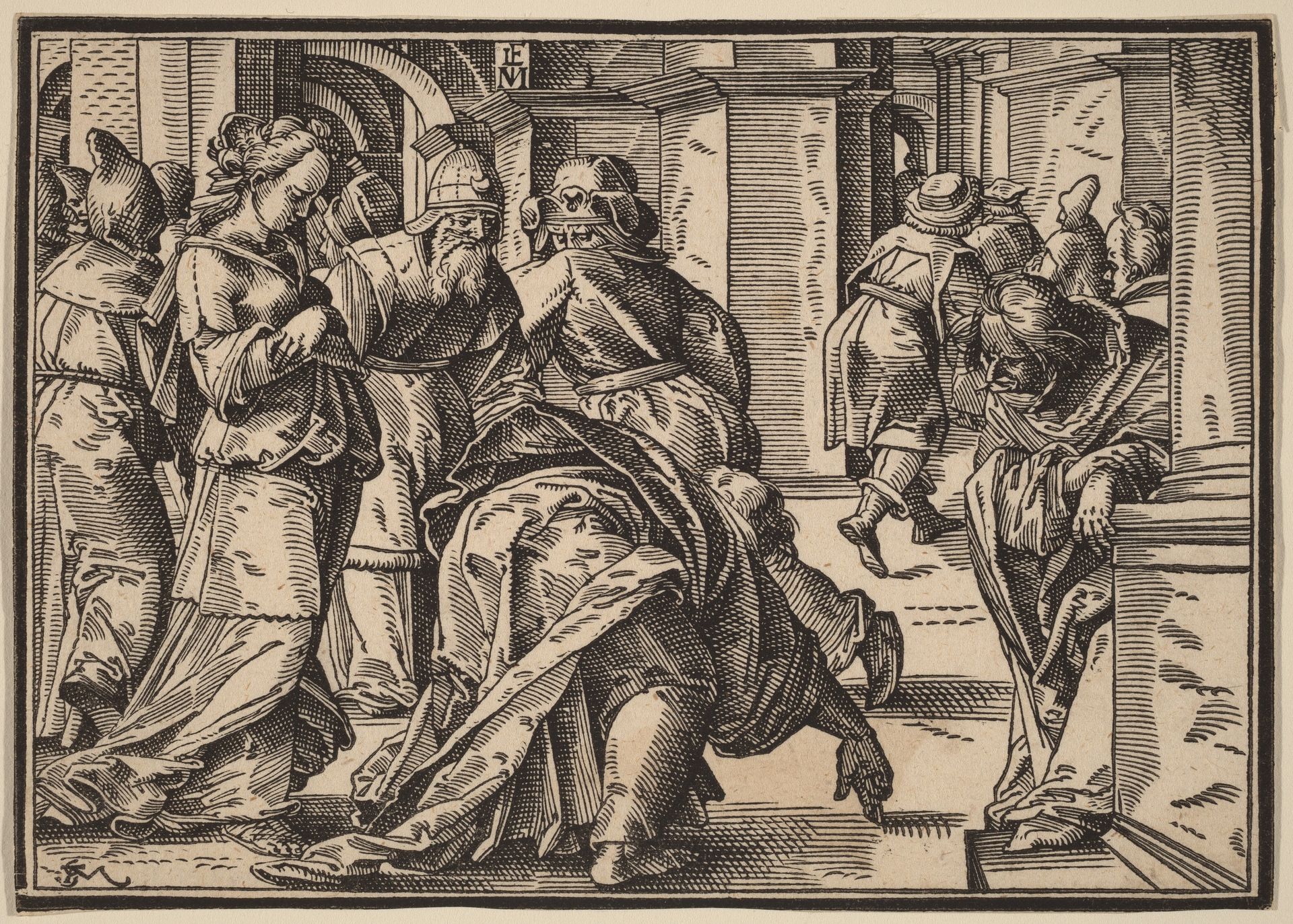 Christ Tells His Disciples of the Last Judgment by Christoph Murer