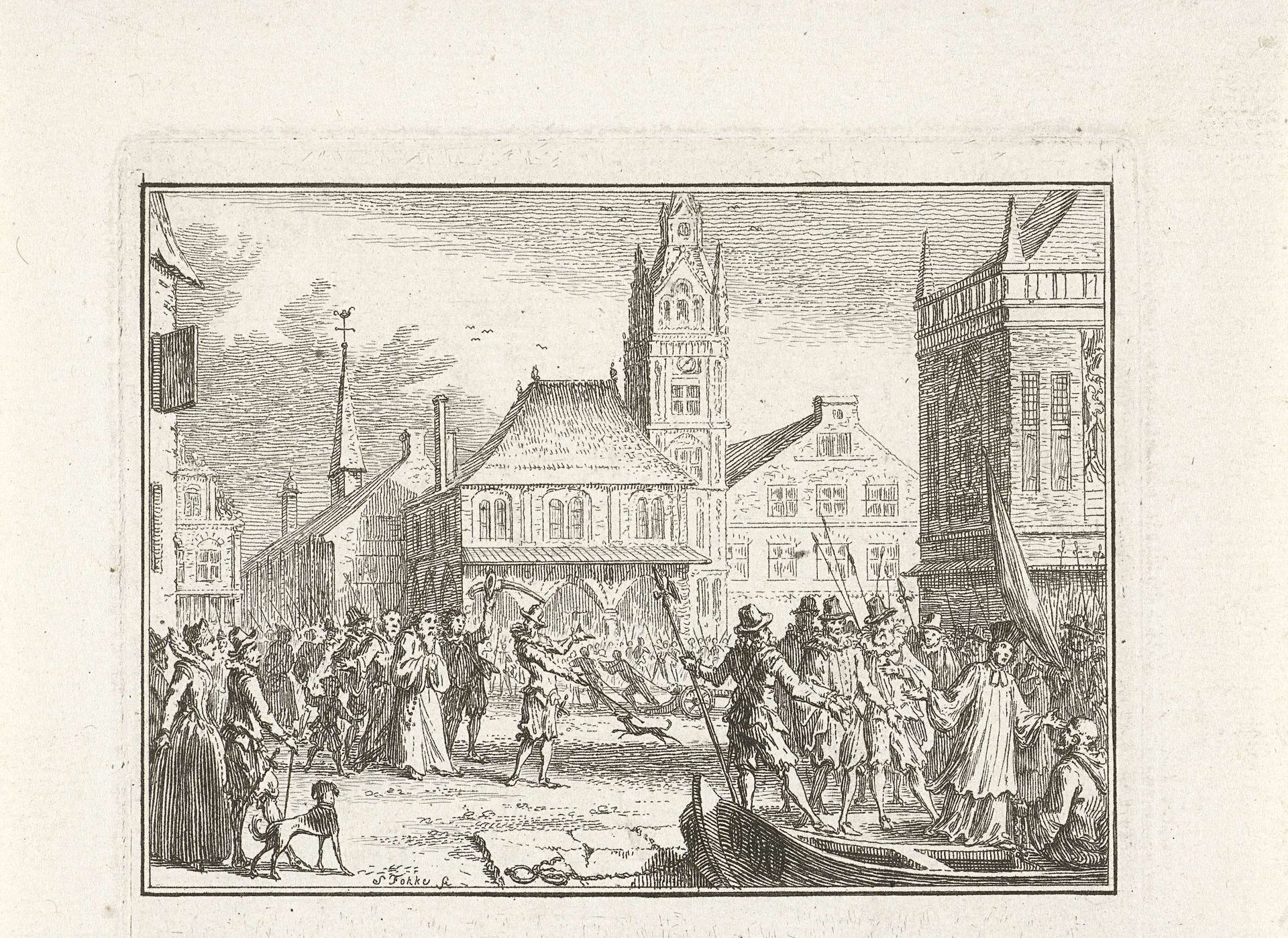 Alteratie van Amsterdam, 26 mei 1578 by Simon Fokke