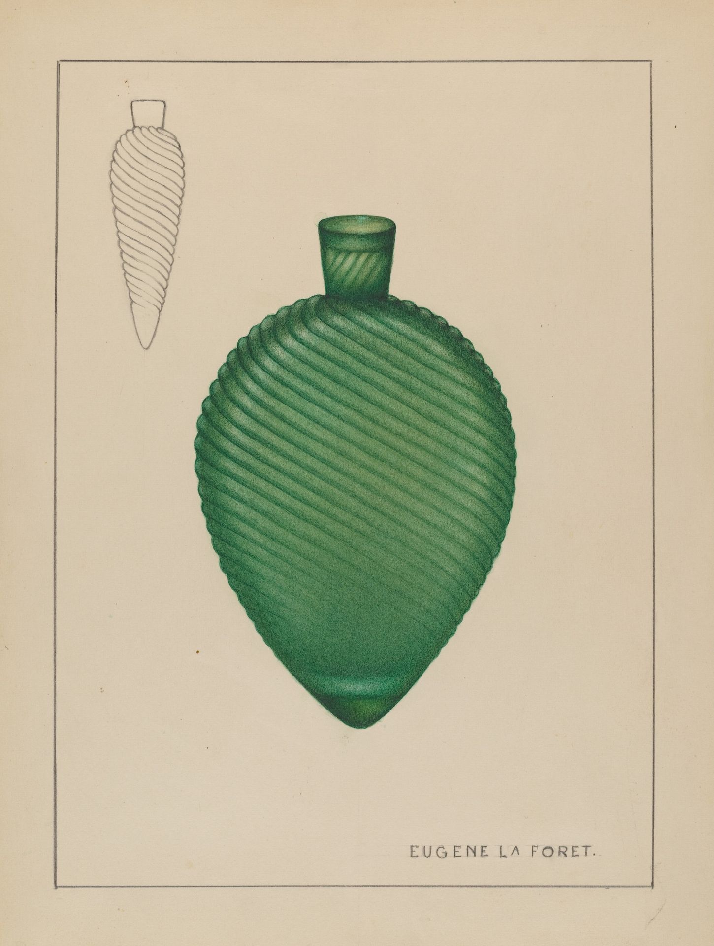 Flask by Eugene La Foret