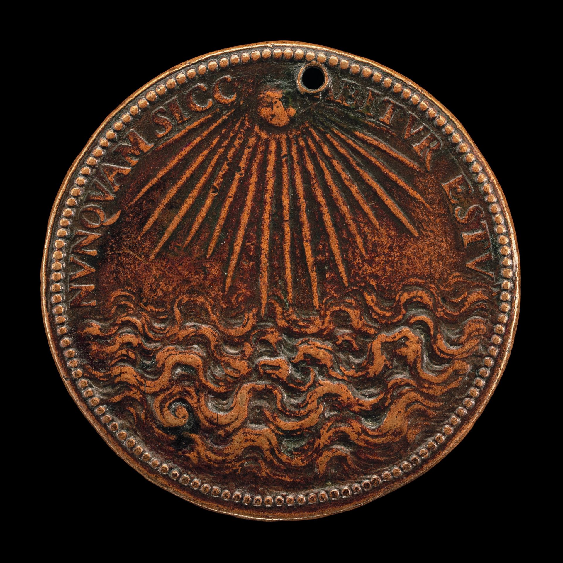 Sun Shining on a Stormy Sea [reverse] by Pier Paolo Galeotti