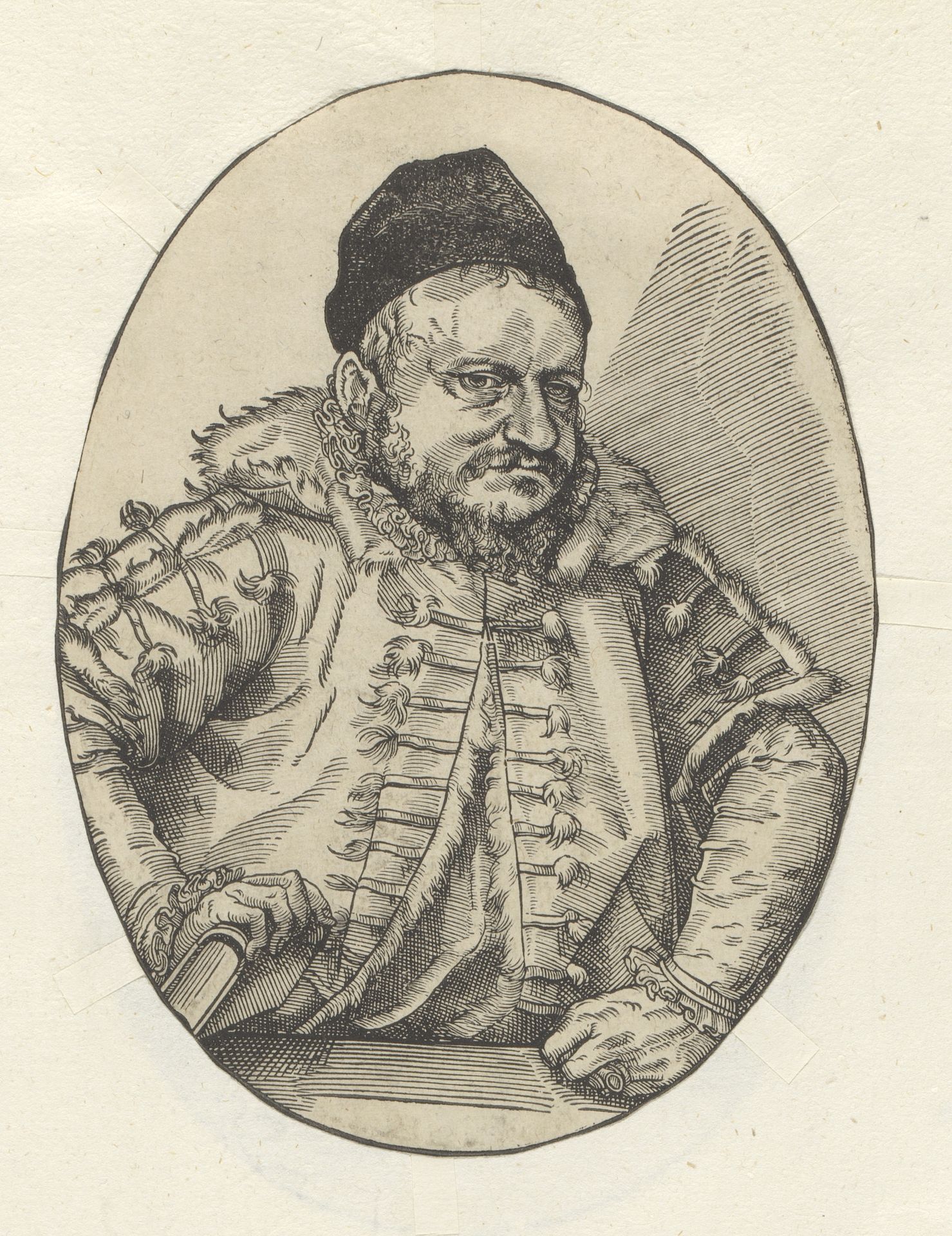 Portret van Sigmund Feyerabend by Anonymous