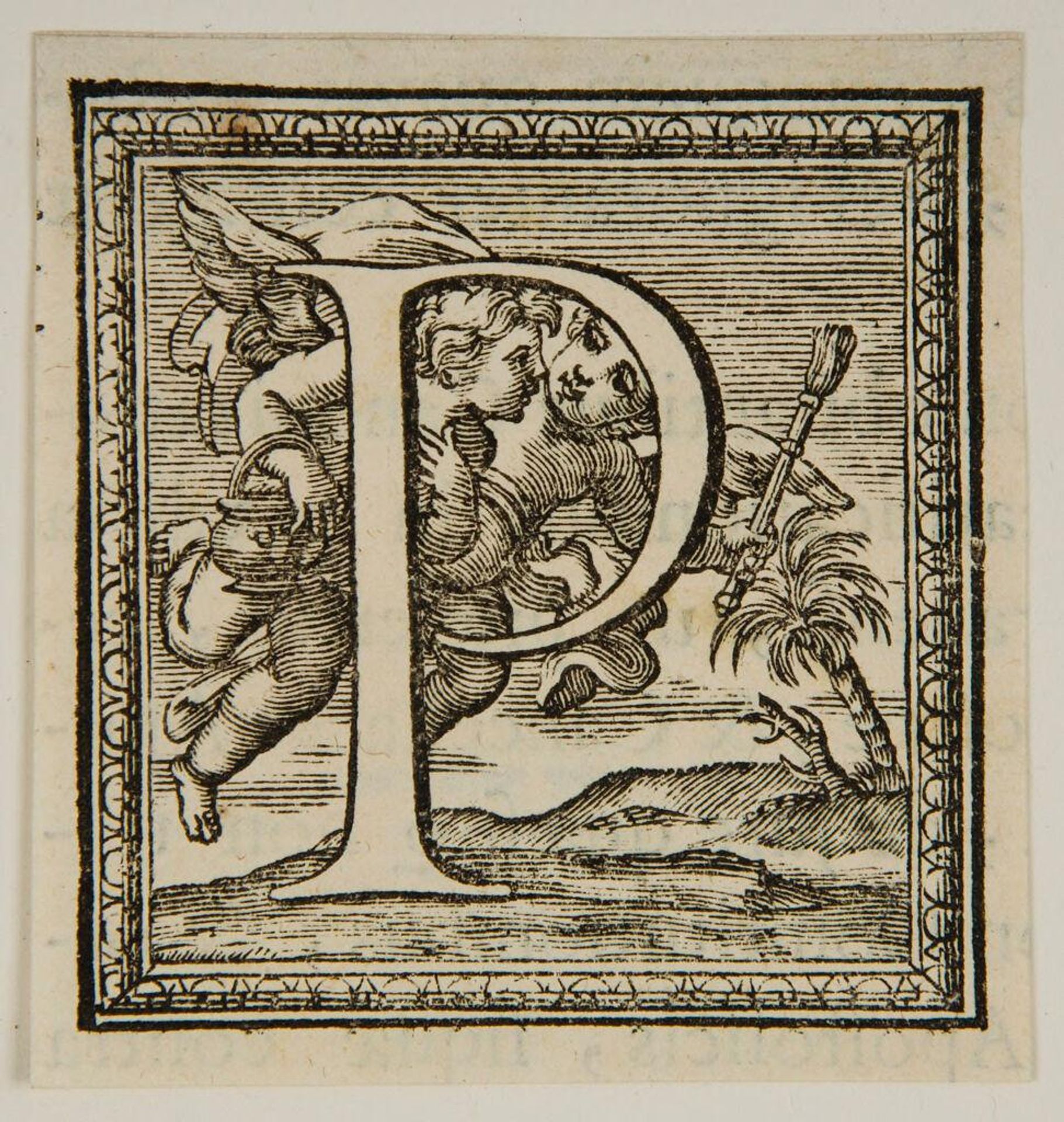 Letter P by Anonymous